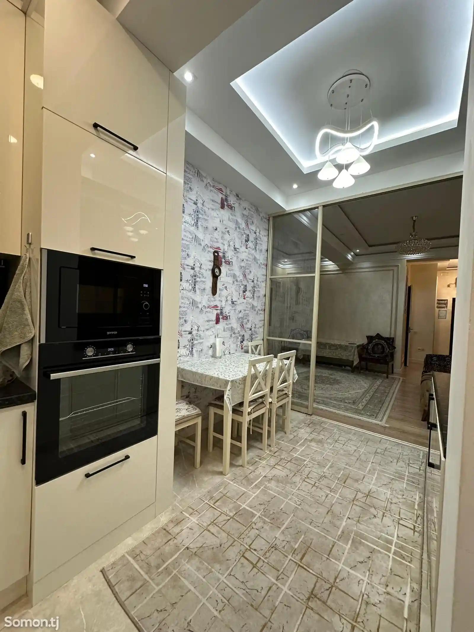 3-комн. квартира, 10 этаж, 91 м², И. Сомони, куч. Рудаки 159-16