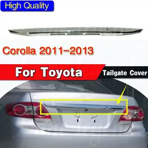 Хром багажа от Toyota Corolla 2010-2013