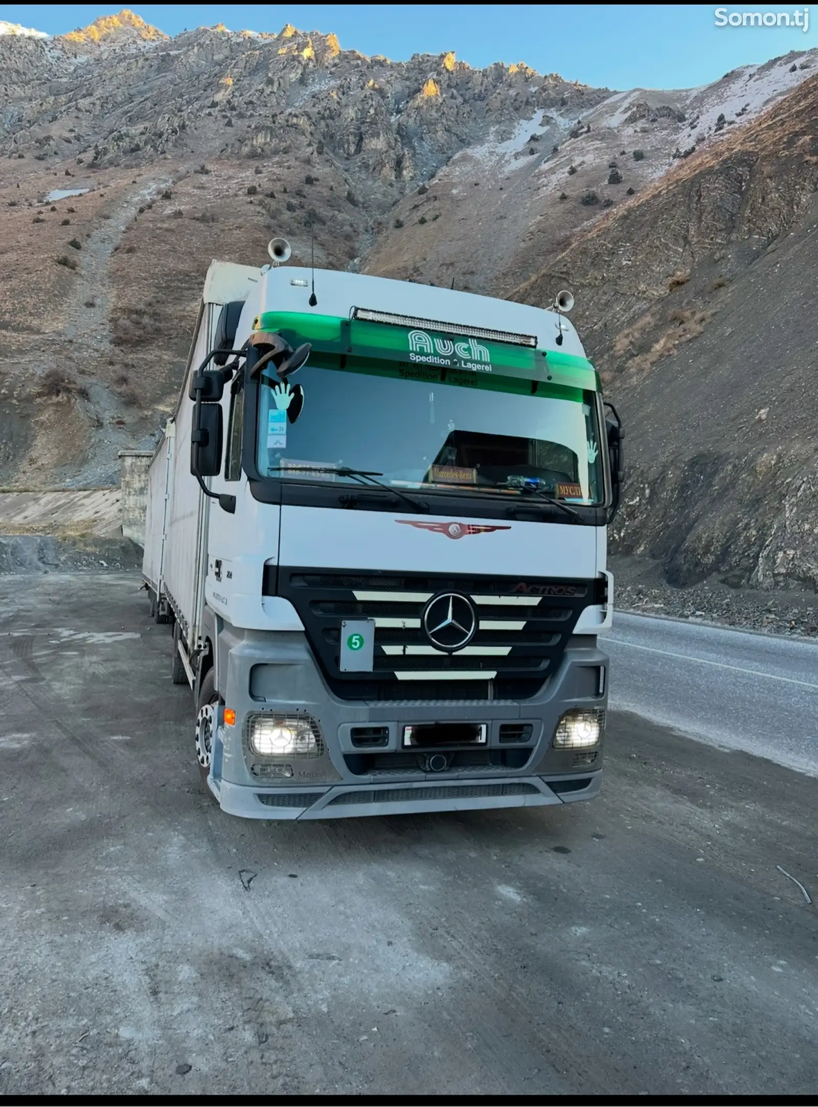 Бортовой грузовик Mercedes Benz Actros , 2008-1