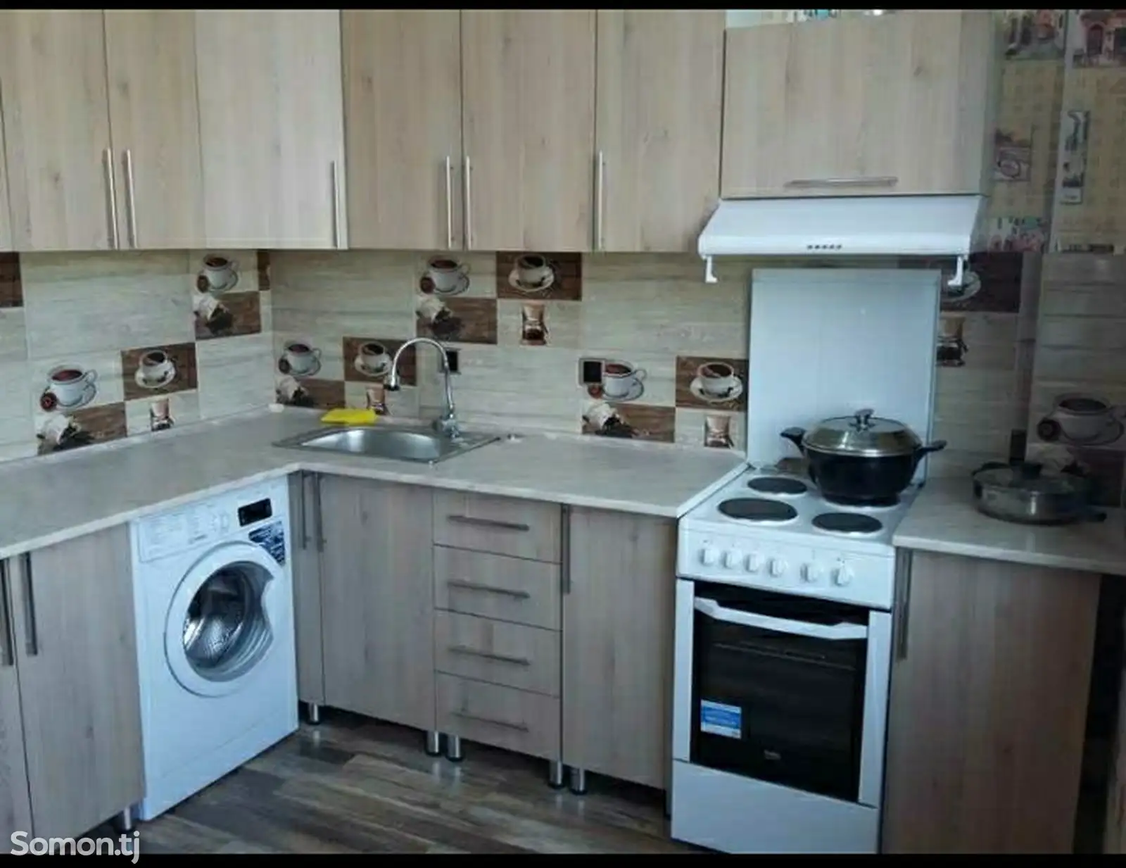 2-комн. квартира, 9 этаж, 70м², исмоили сомони-6