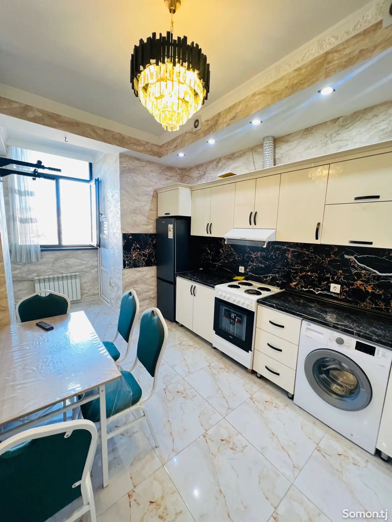 3-комн. квартира, 12 этаж, 85м², Шохмансур, отель Хилтон-1