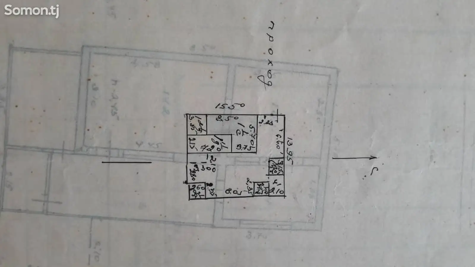 1-комн. квартира, 1 этаж,  1-Советский-2