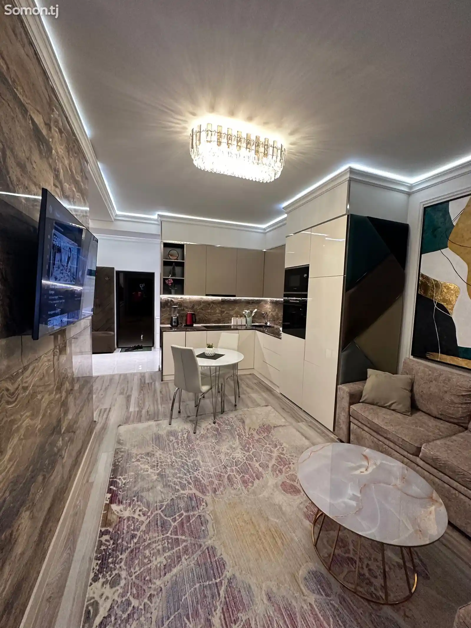 1-комн. квартира, 17 этаж, 54 м², Дом печать-5