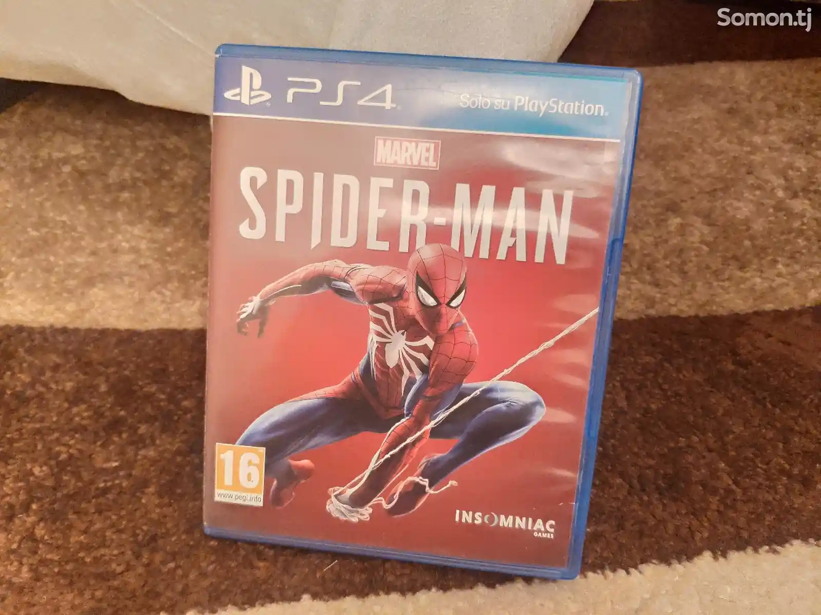Игра Человек паук Marvel для PS4-1
