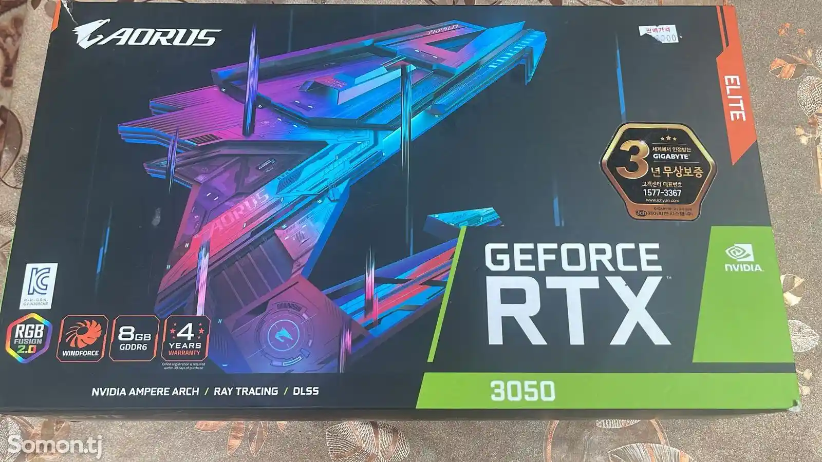 Видеокарта Geforce RTX 3050-1