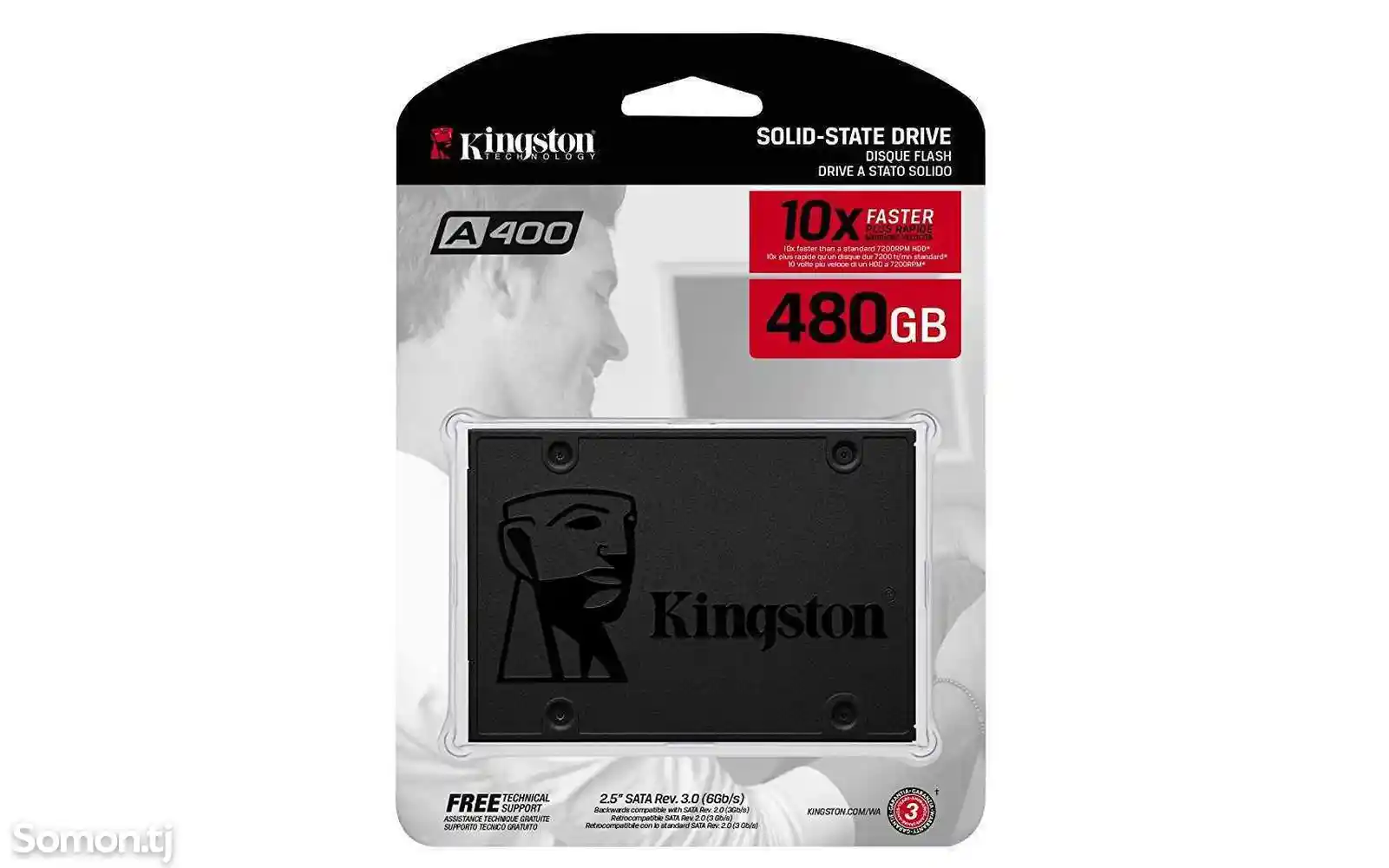 SSD Kingston A400 2.5 SATA 480GB-3