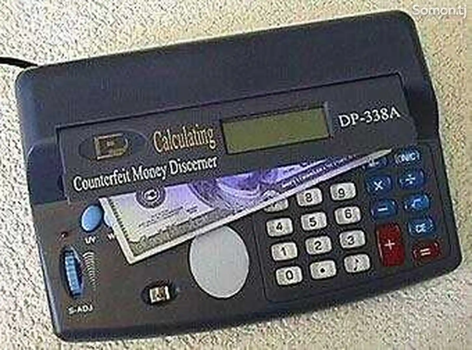 Детектор банкнот и калькулятор 2в1 DP-338A-1