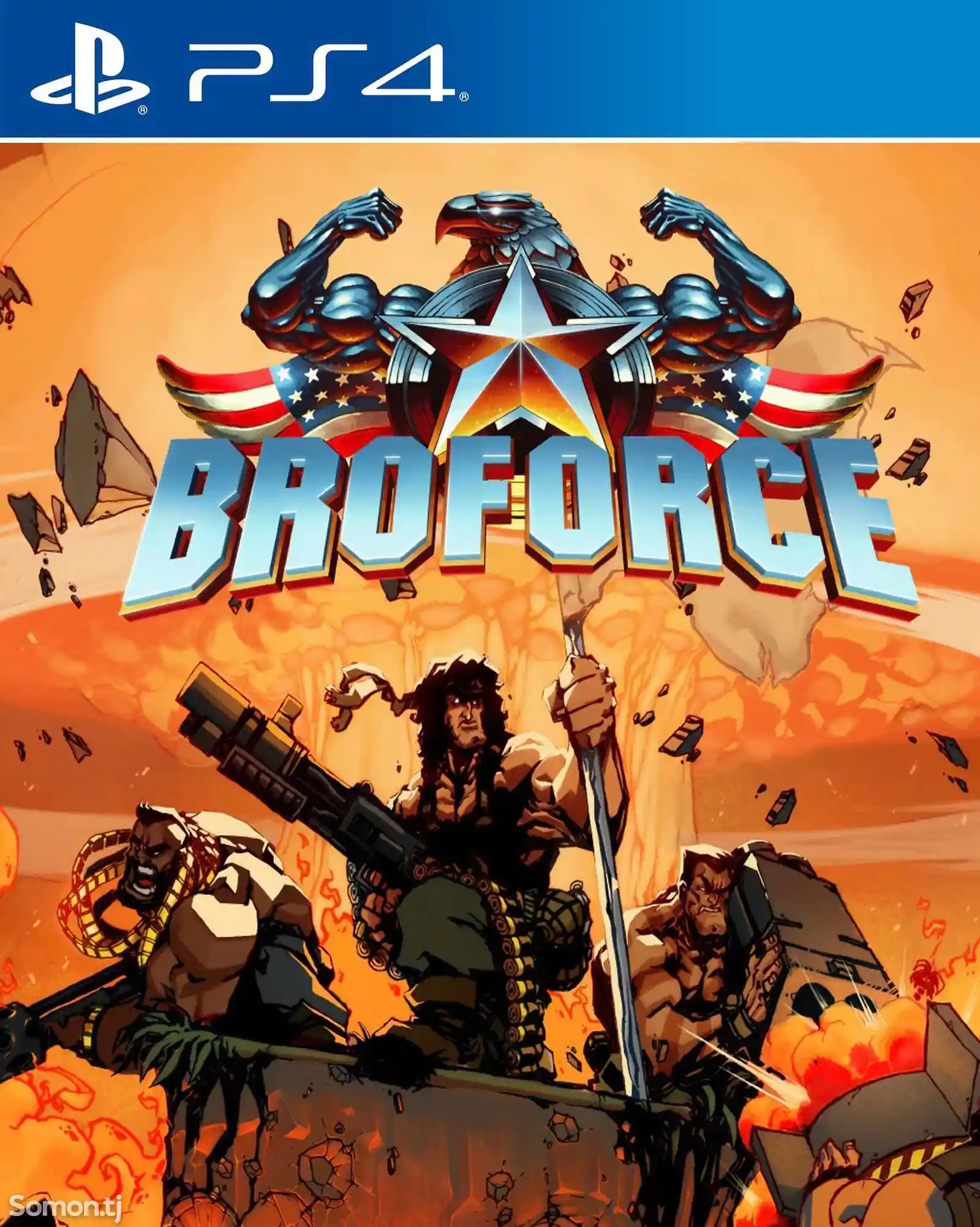 Игра Broforce для PS-4 / 5.05 / 6.72 / 7.02 / 7.55 / 9.00 /-1