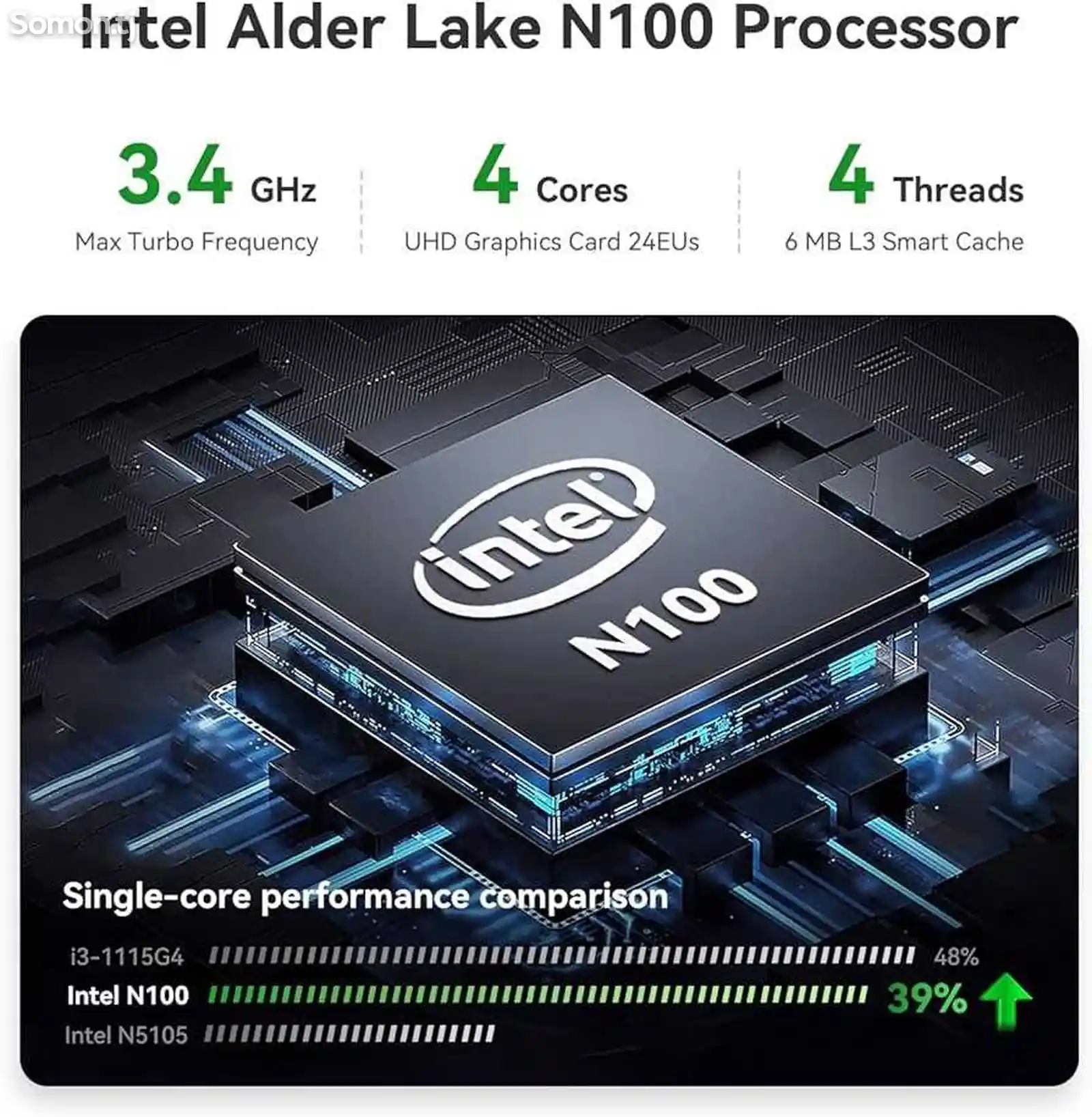 Мини ПК intel 12/4 ядра 8 RAM 256SSD на заказ-4