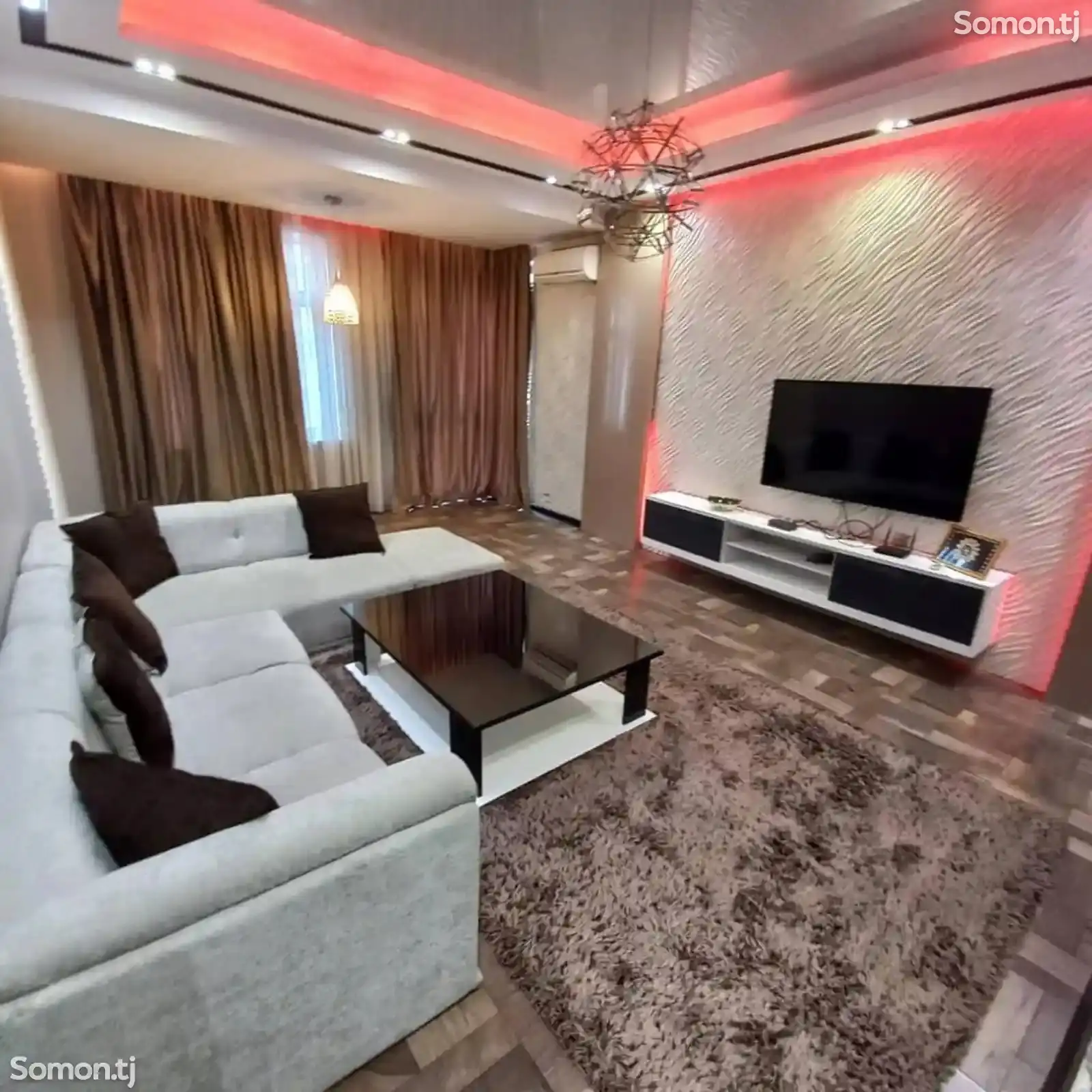 2-комн. квартира, 6 этаж, 100м², И.Сомони дом печати-8