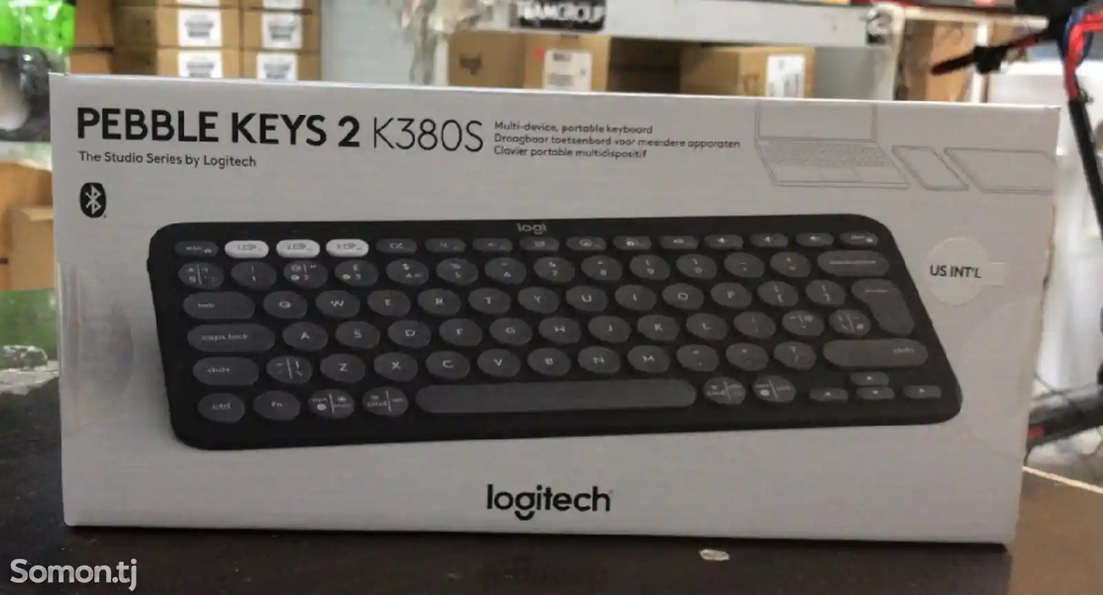 Клавиатура Logitech Pebble Keys 2 K380s-3