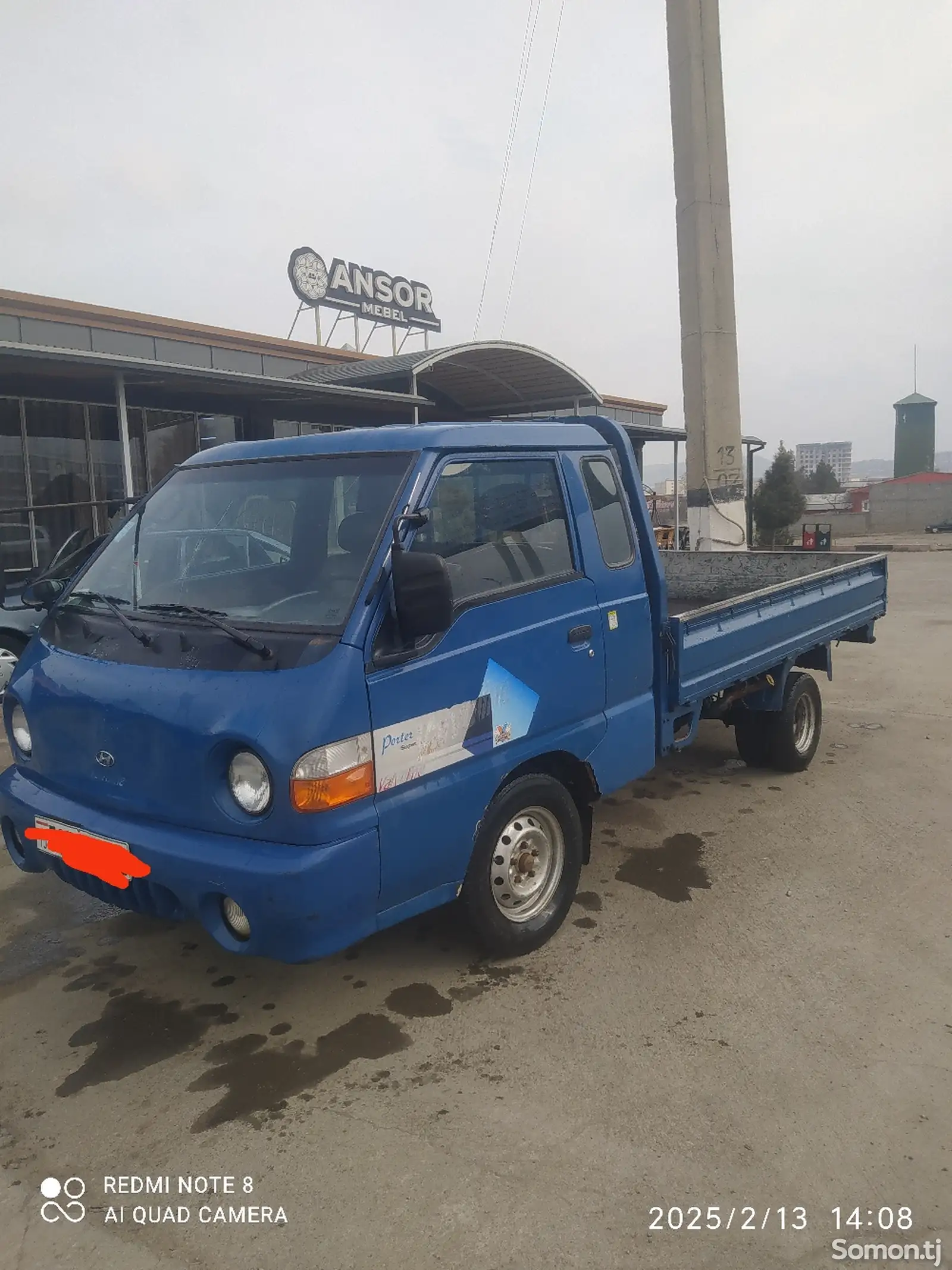 Бортовой автомобиль Hyundai Porter, 2002-1