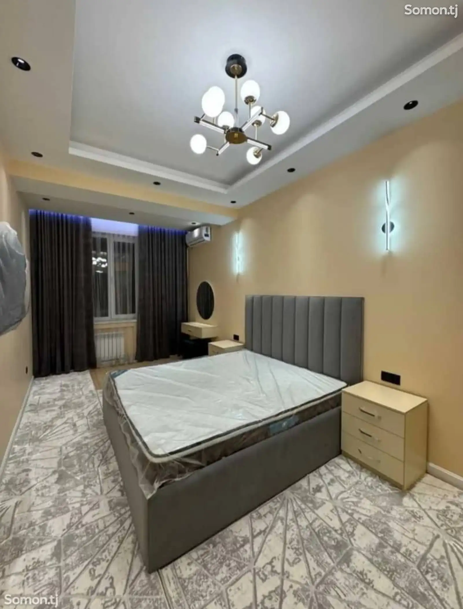 2-комн. квартира, 9 этаж, 83м², И. Сомони-1