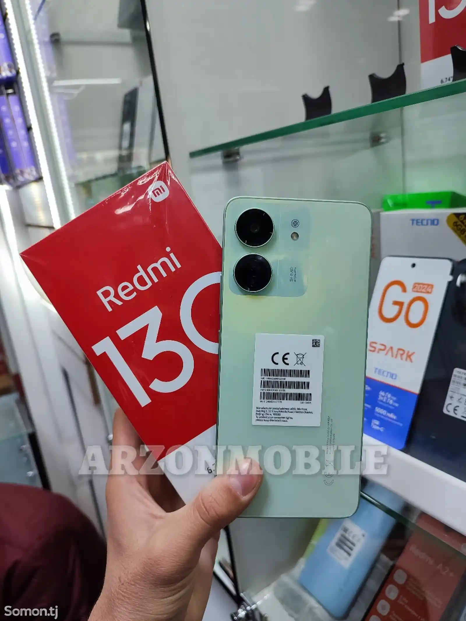Xiaomi Redmi 13C 8/256Gb Green 2024-2