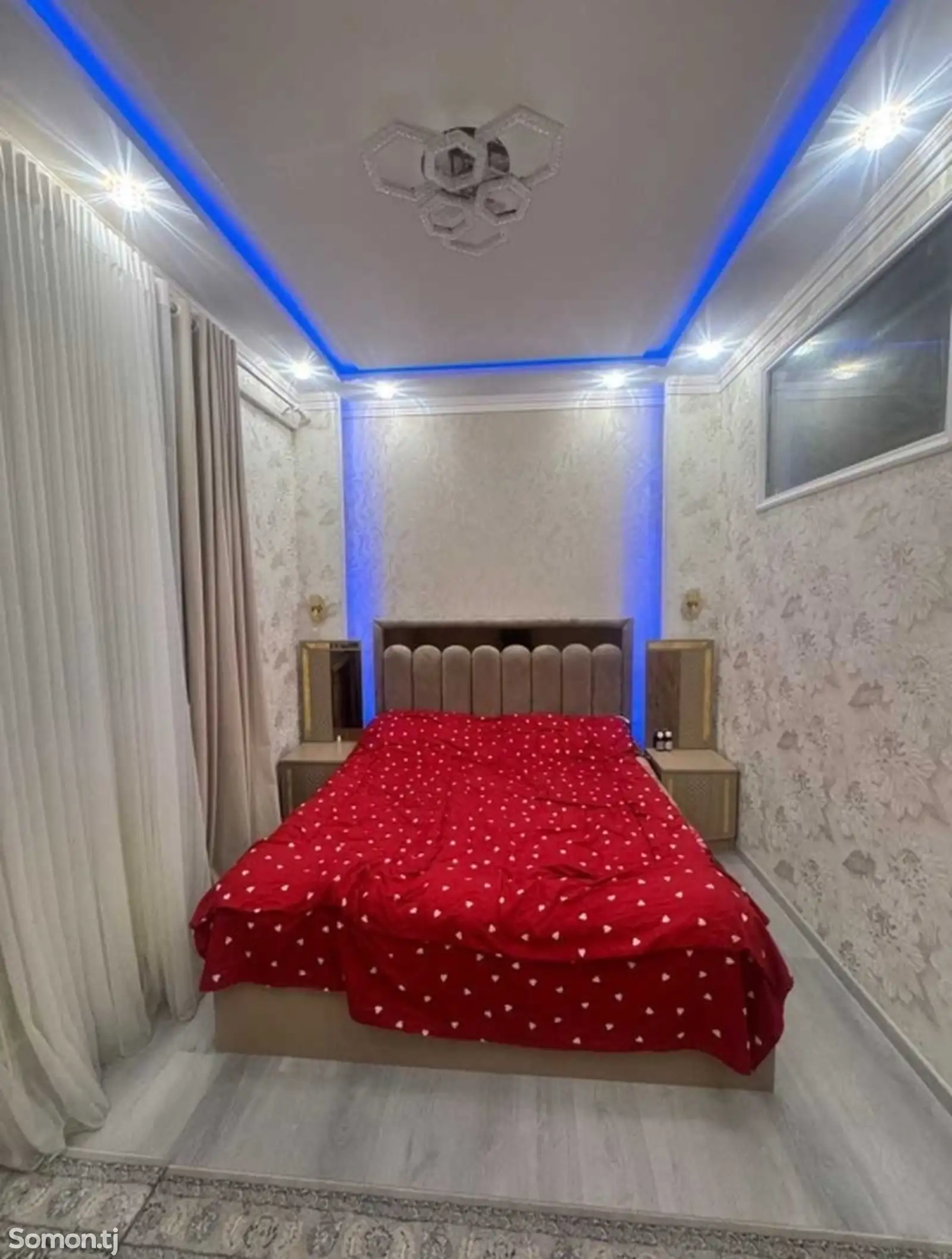 2-комн. квартира, 12 этаж, 60м², И.Сомони-1