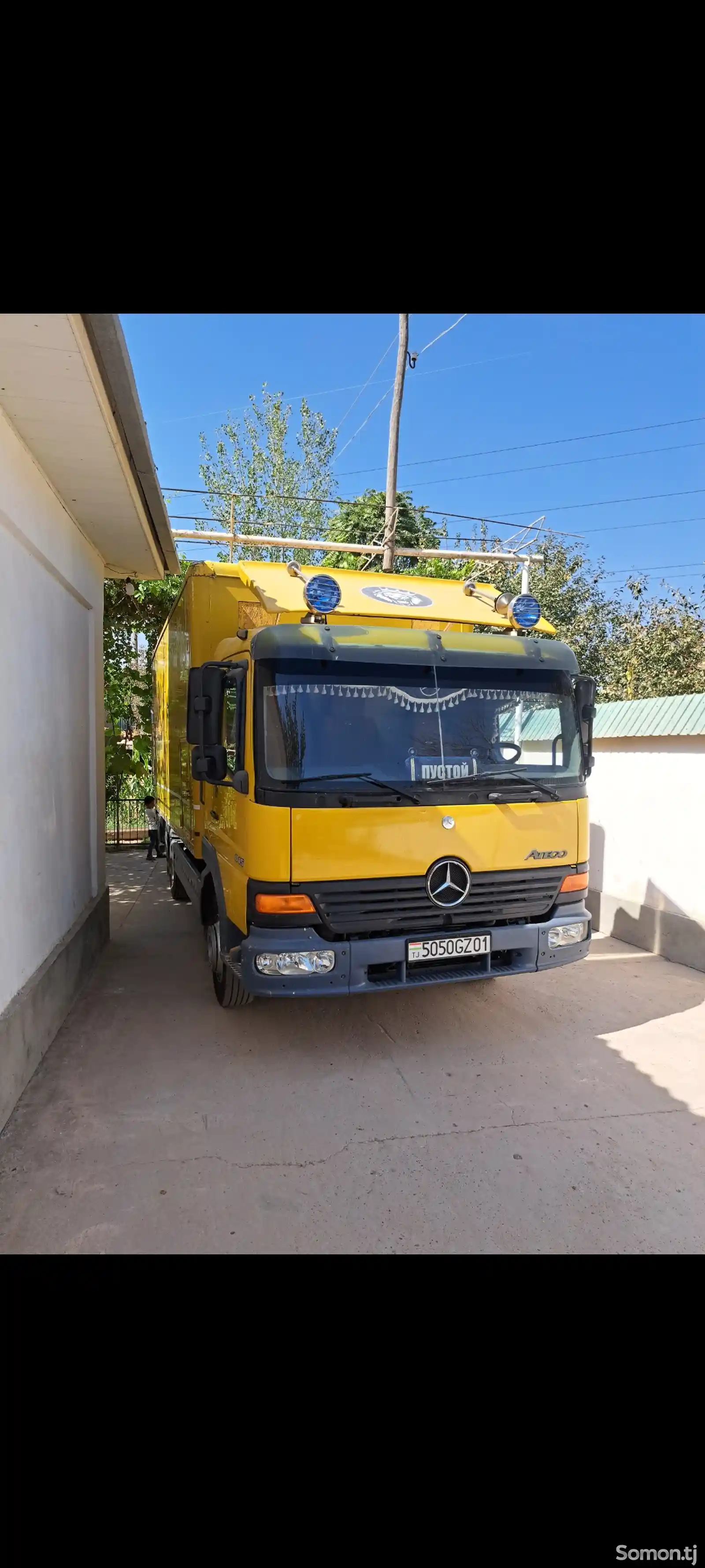 Бортовой грузовик Mercedes Benz Atego 815, 2001-1