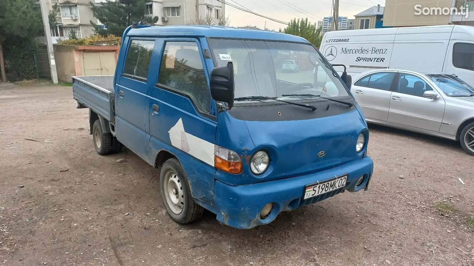 Бортовой автомобиль Hyundai Porter, 1998-1