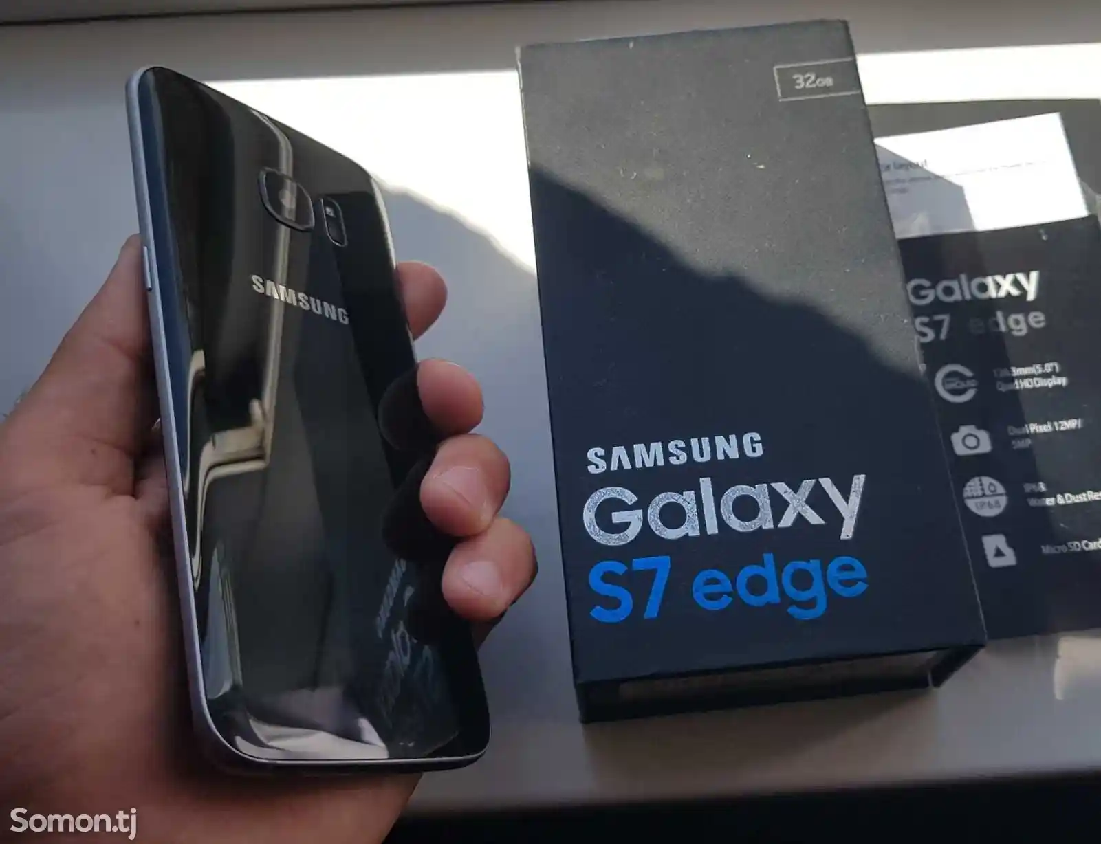 Samsung Galaxy S7 Edge Duos Black-2