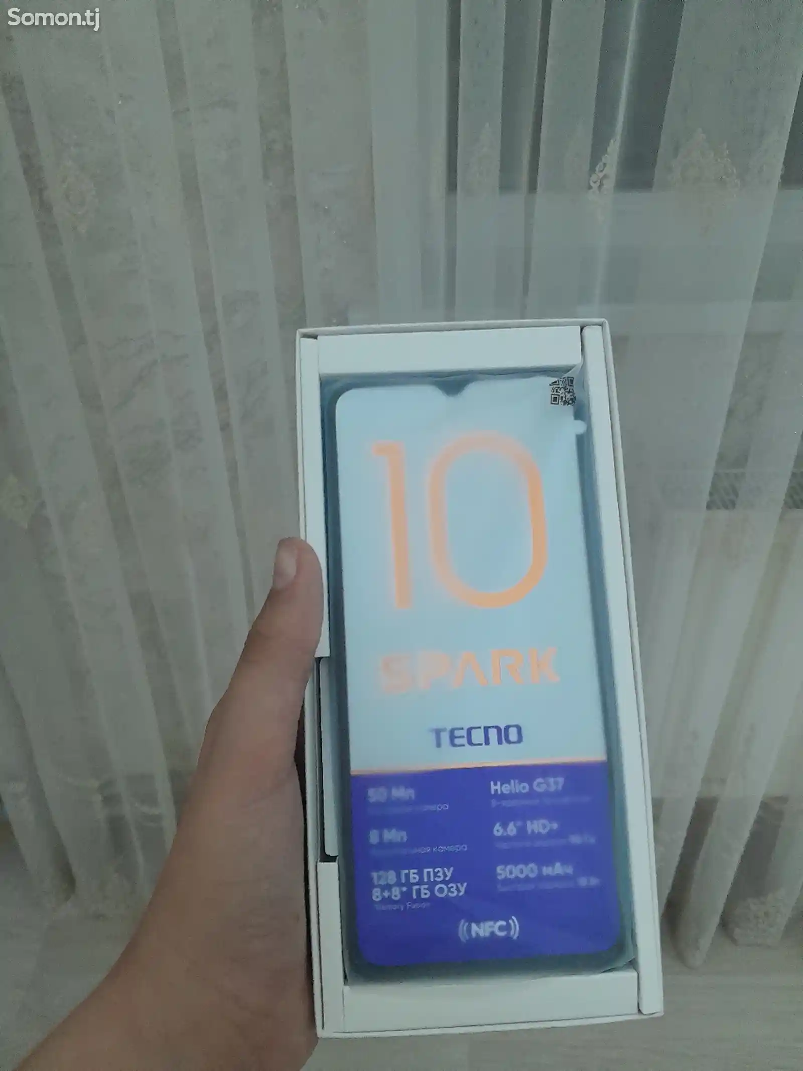 Tecno spark 10 128/8+8gb-3