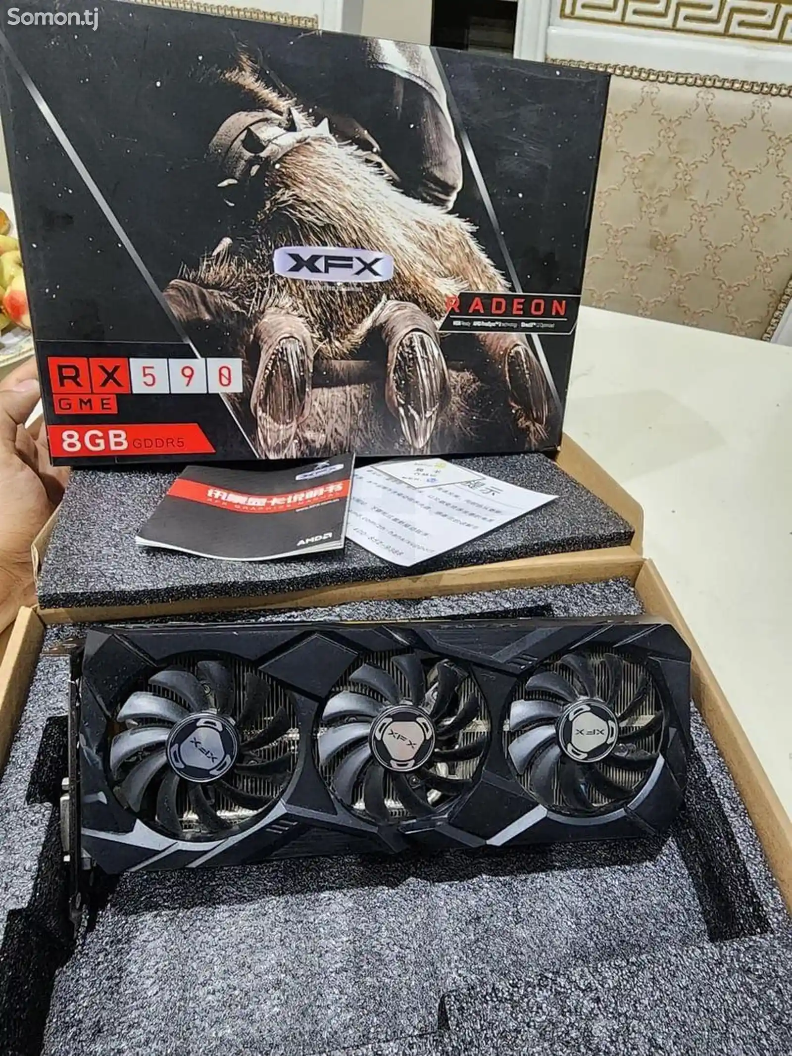 Видеокарта Rx 590 8Gb-1