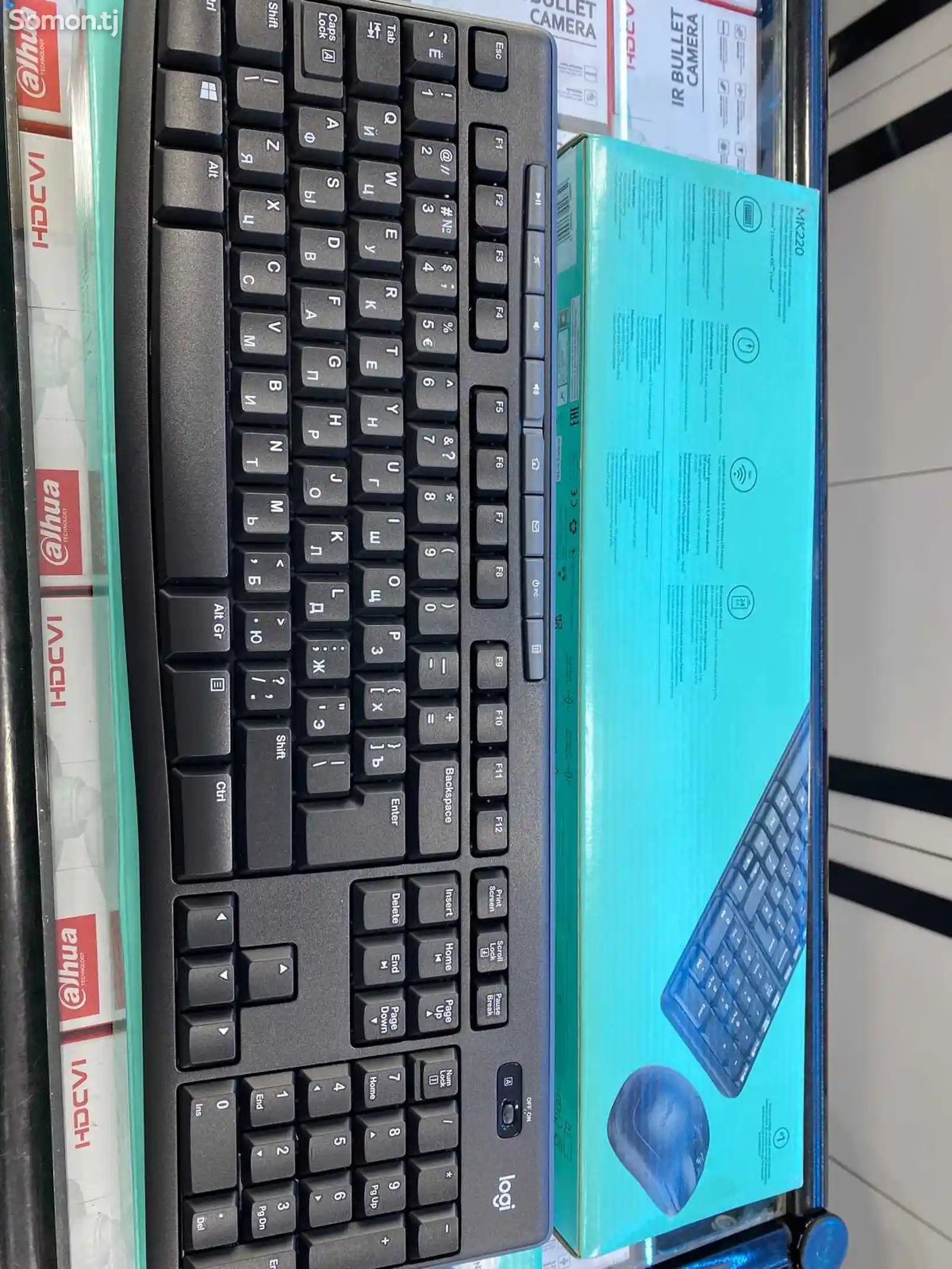 Беспроводная клавиатура с мышкой от Logitech MK270-3