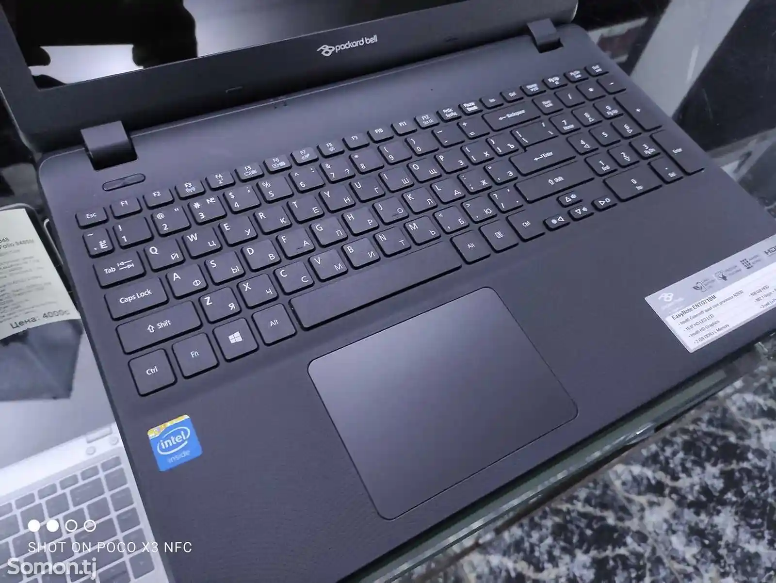 Ноутбук Acer Packard Bell Intel 4Gb/128Gb SDD-5