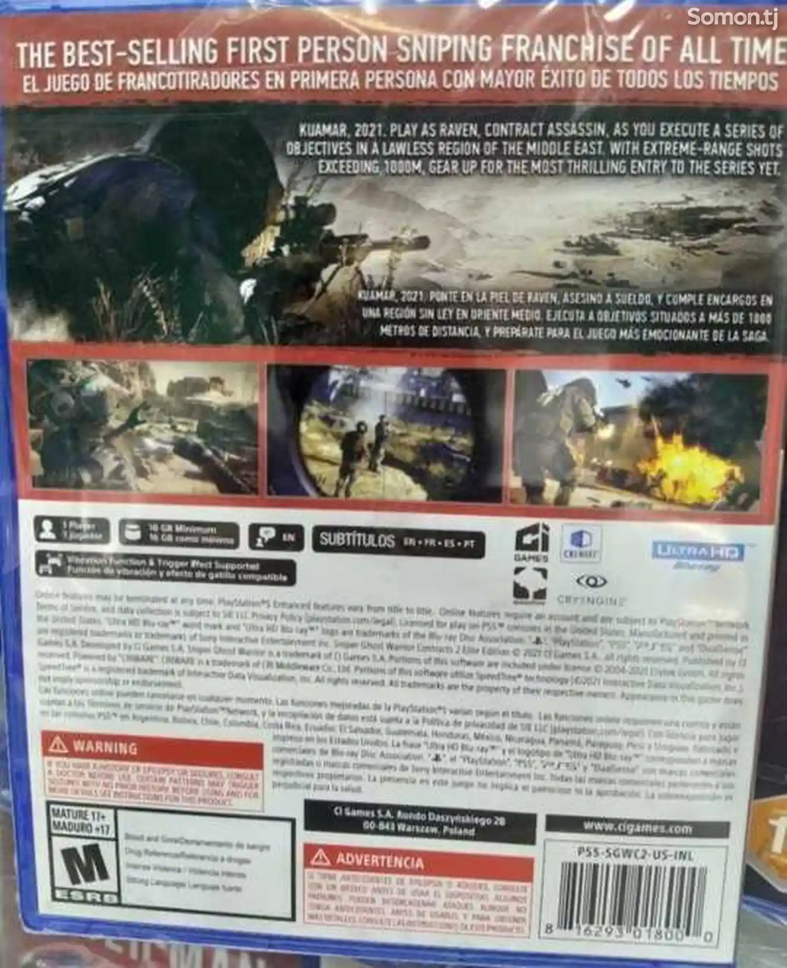 Игра Sniper Contracts 2 для PS5-2