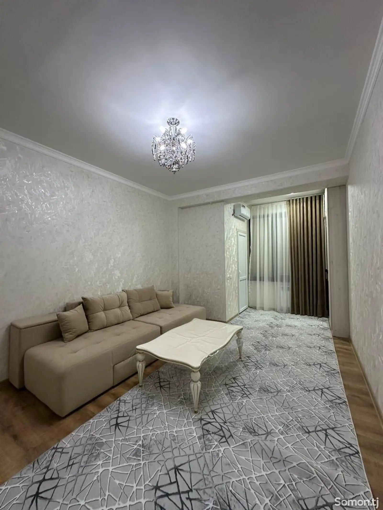 1-комн. квартира, 9 этаж, 55 м², Исмоили сомони-1