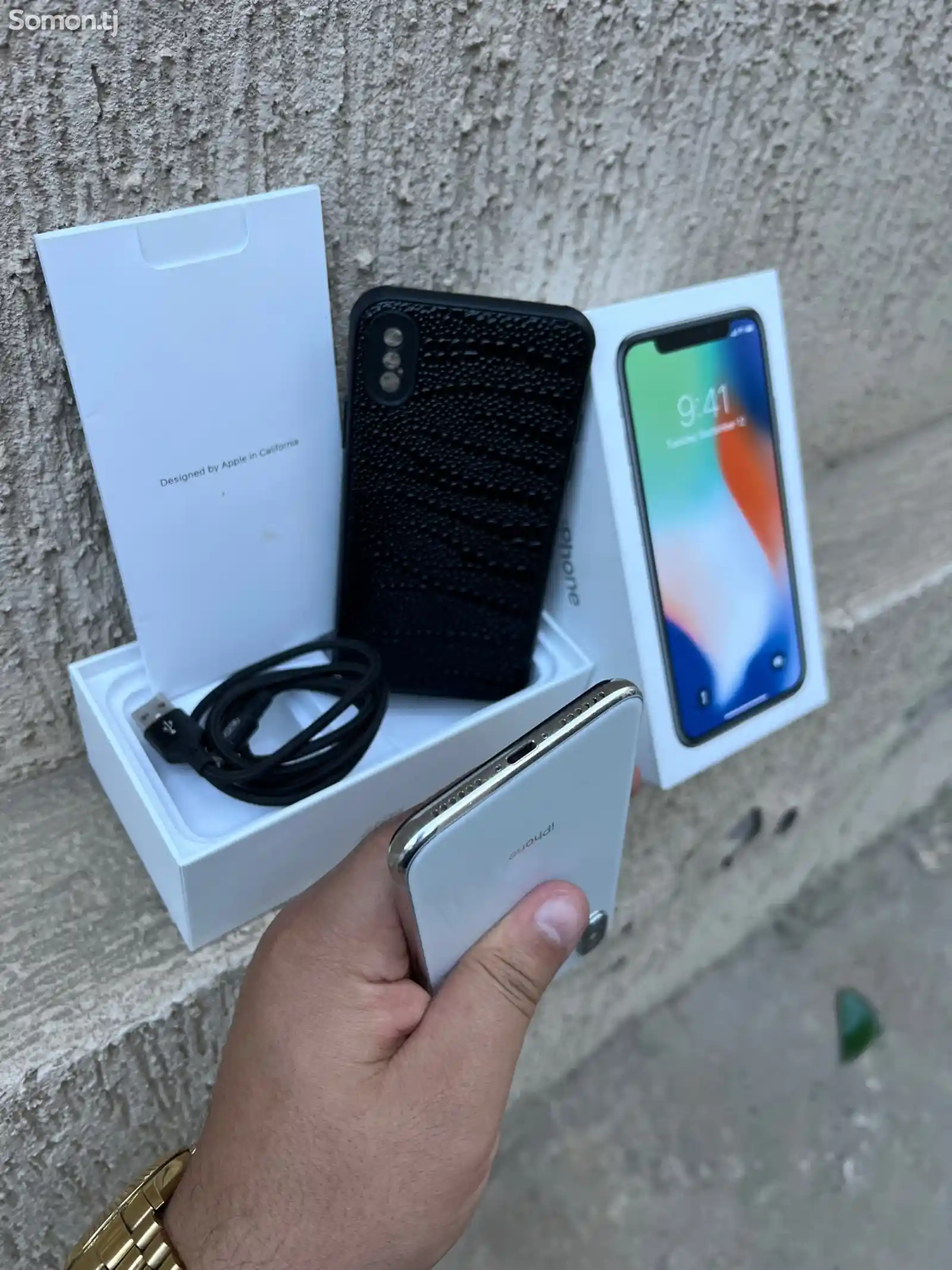 Apple iPhone X, 64 gb, Silver-5