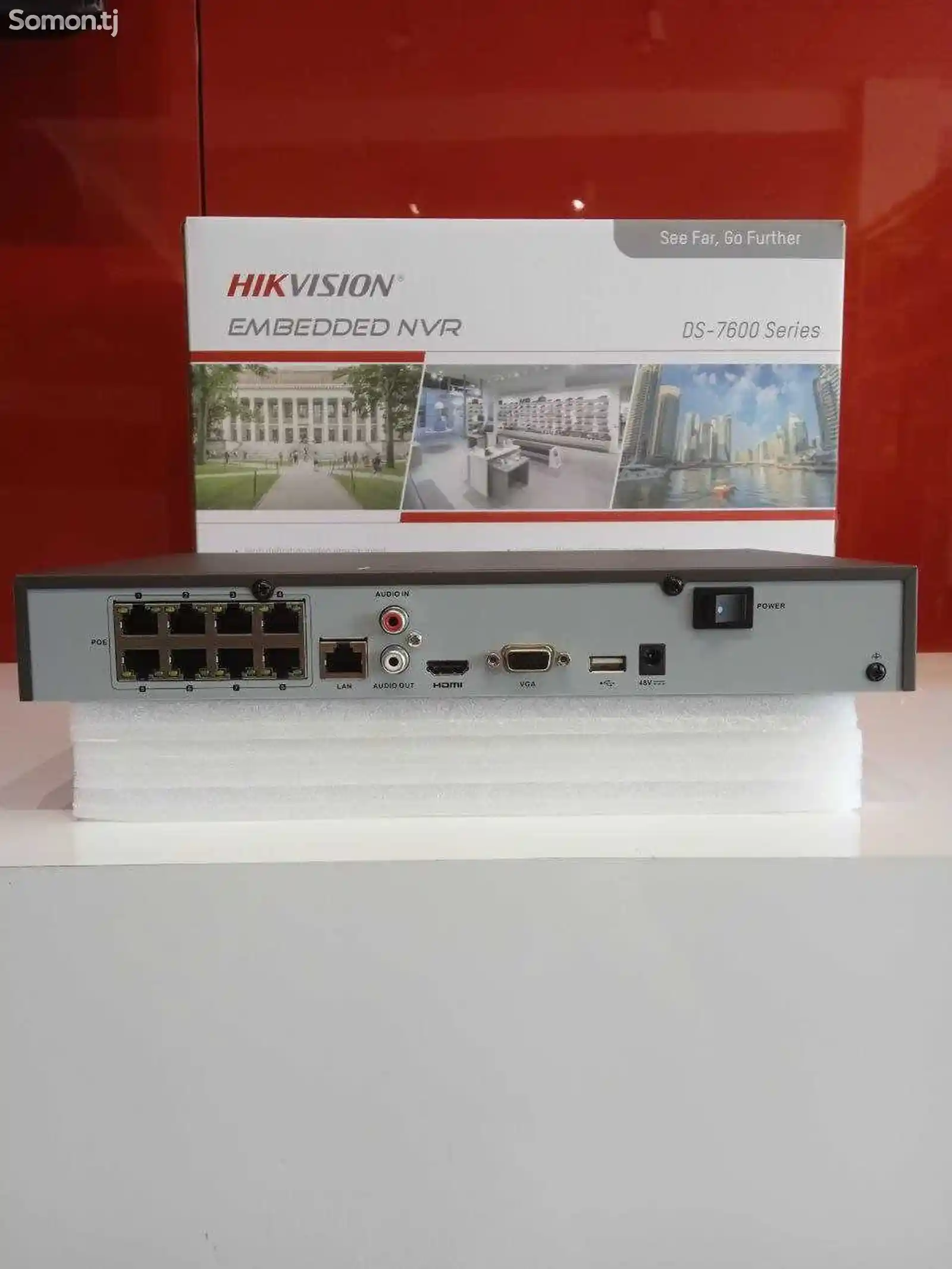 Видеорегистратор IP Hikvision DS-7608NI-K1/8P-2