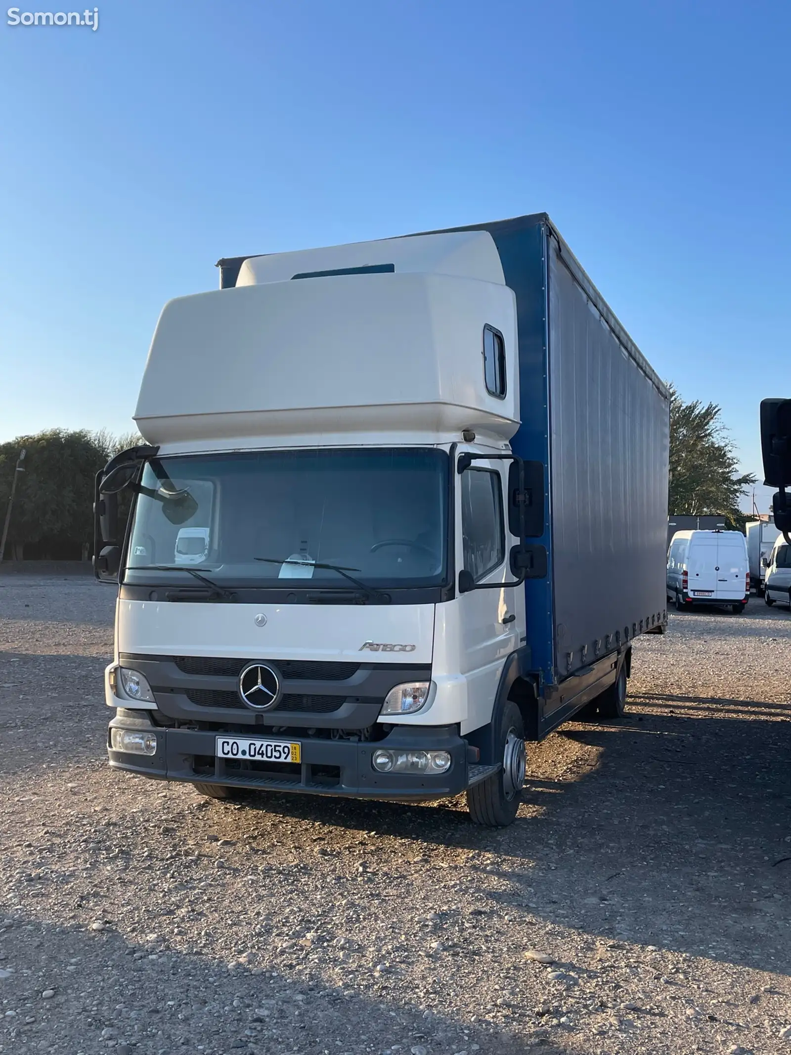 Бортовой грузовик Mercedes Benz atego 818, 2008-4