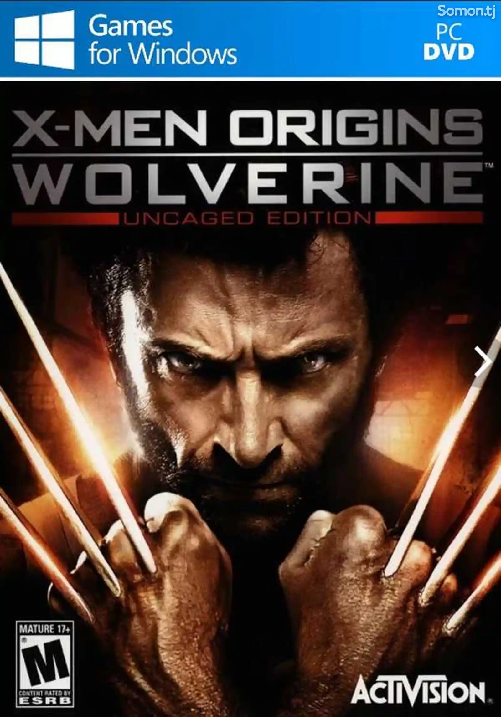 Игра X-Men-Origins wolverine для компьютера-пк-pc-1