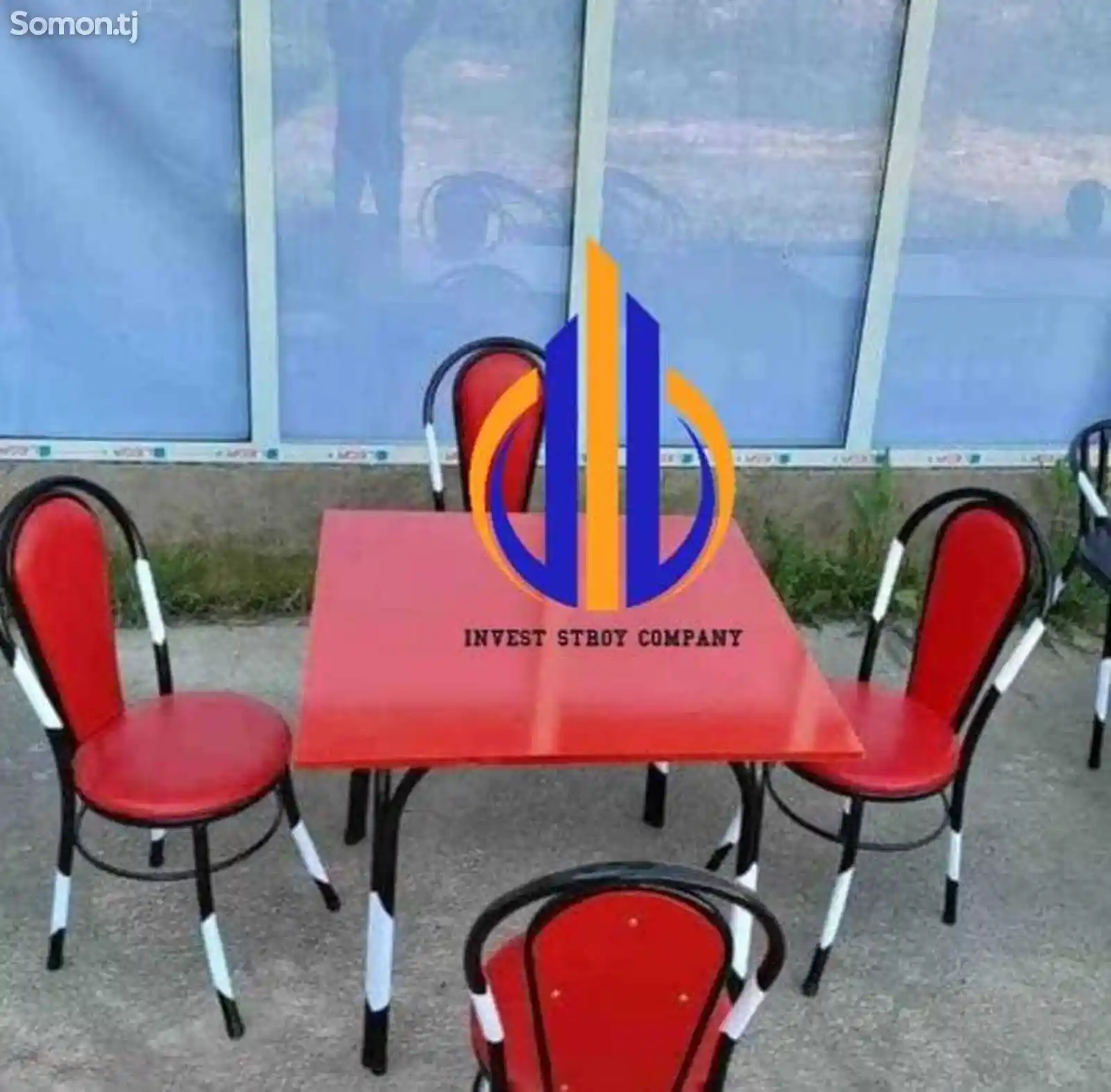 Дачный набор стол и стулья-7