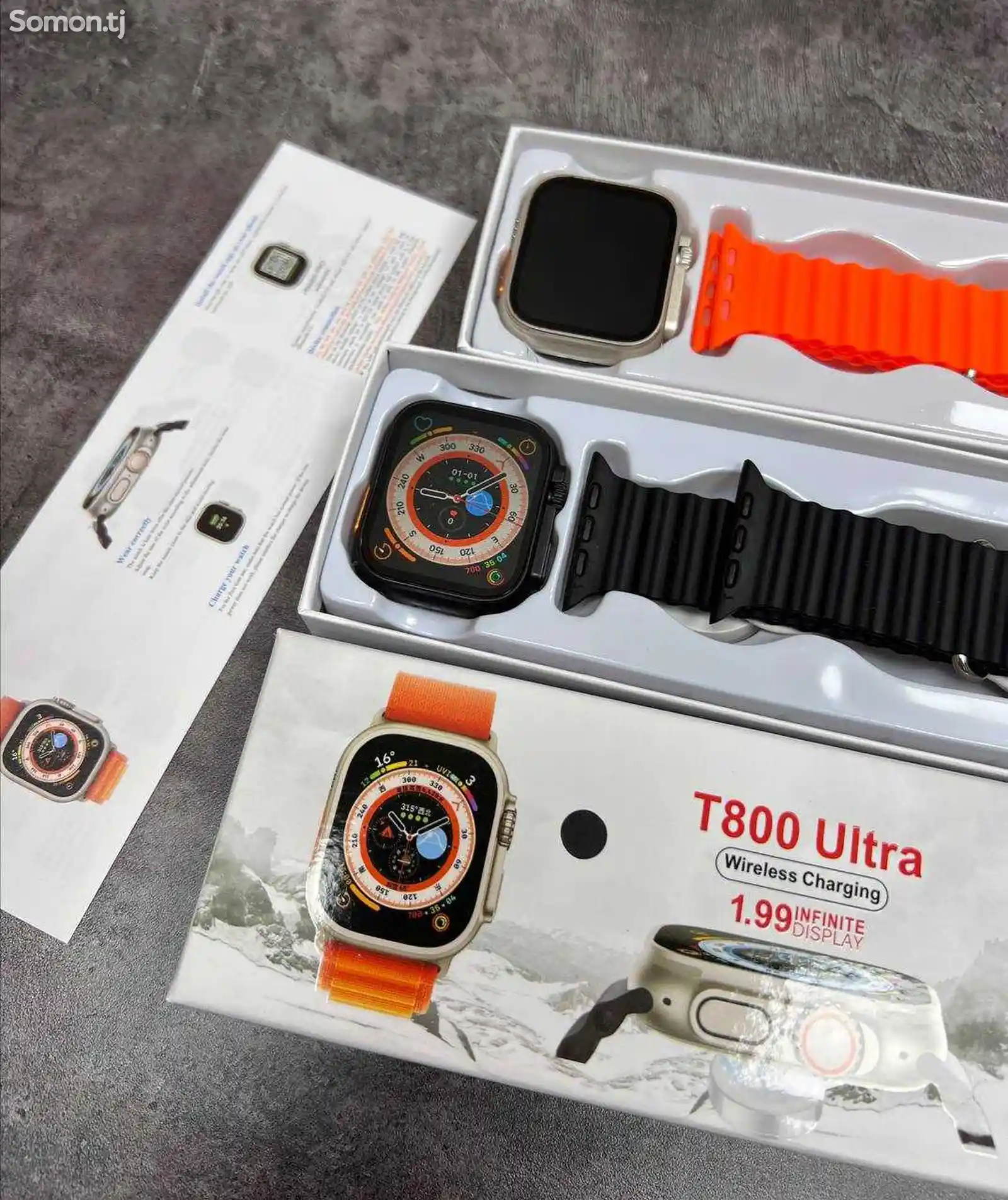 Смарт часы T800Ultra-1