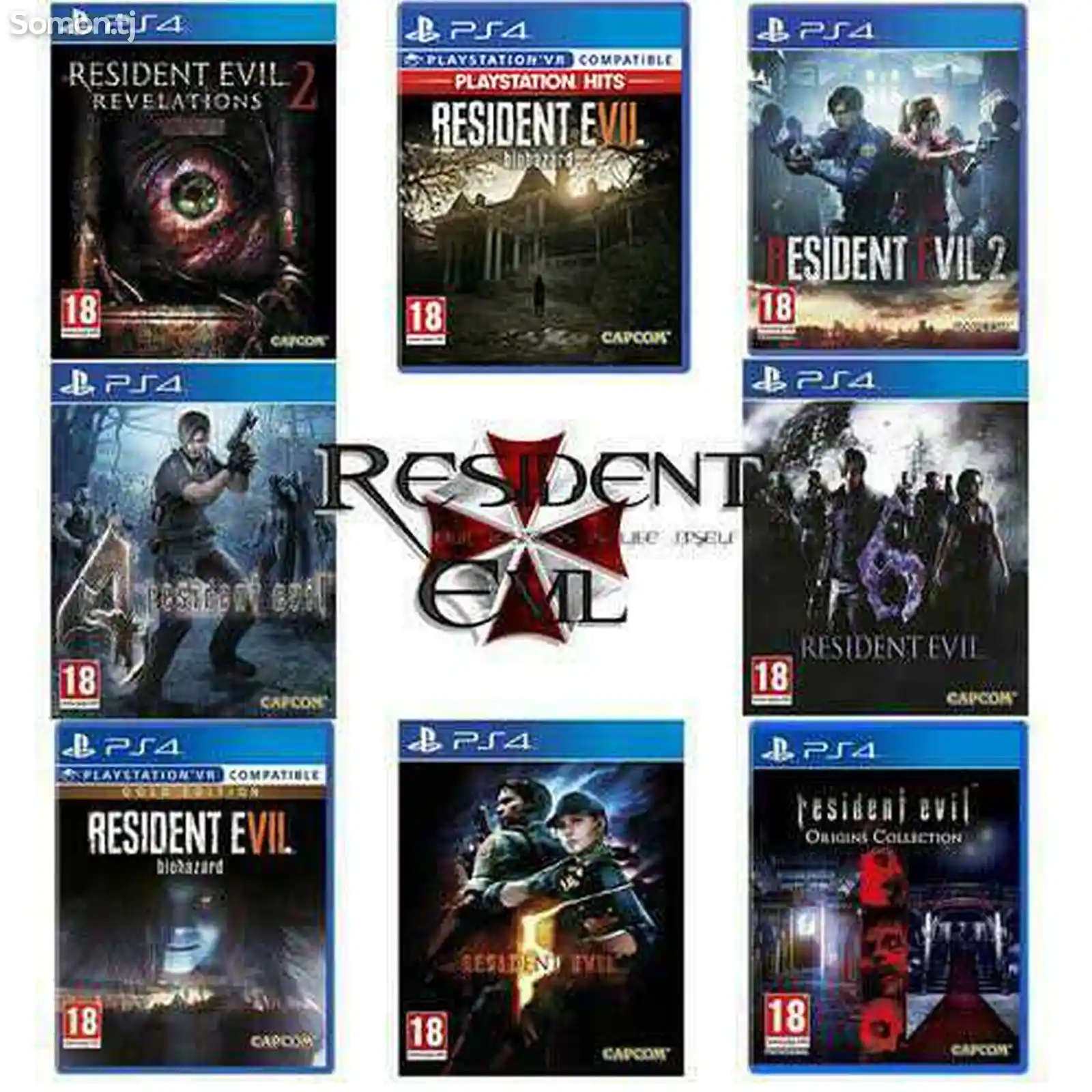 Игра Resident evil all Rus для Playstation 4 6.72 до 11-2