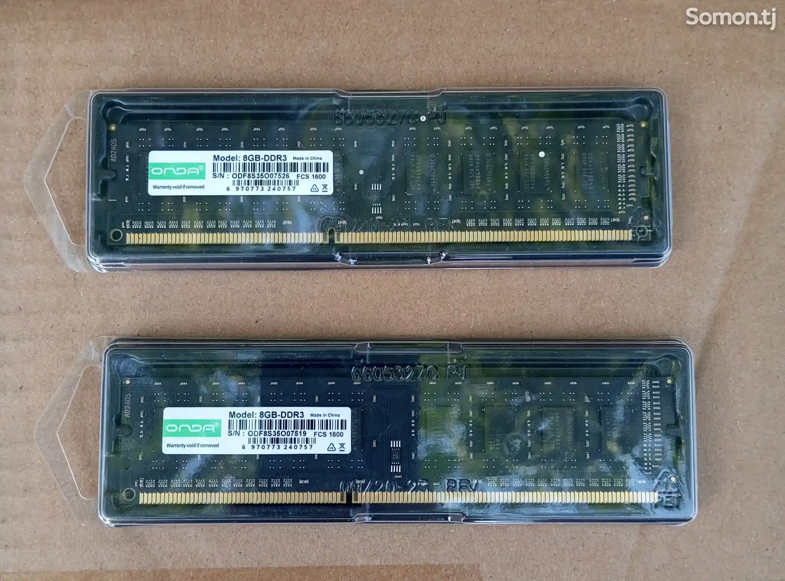 Модуль памяти DDR3 8Gb 1600MHz-1