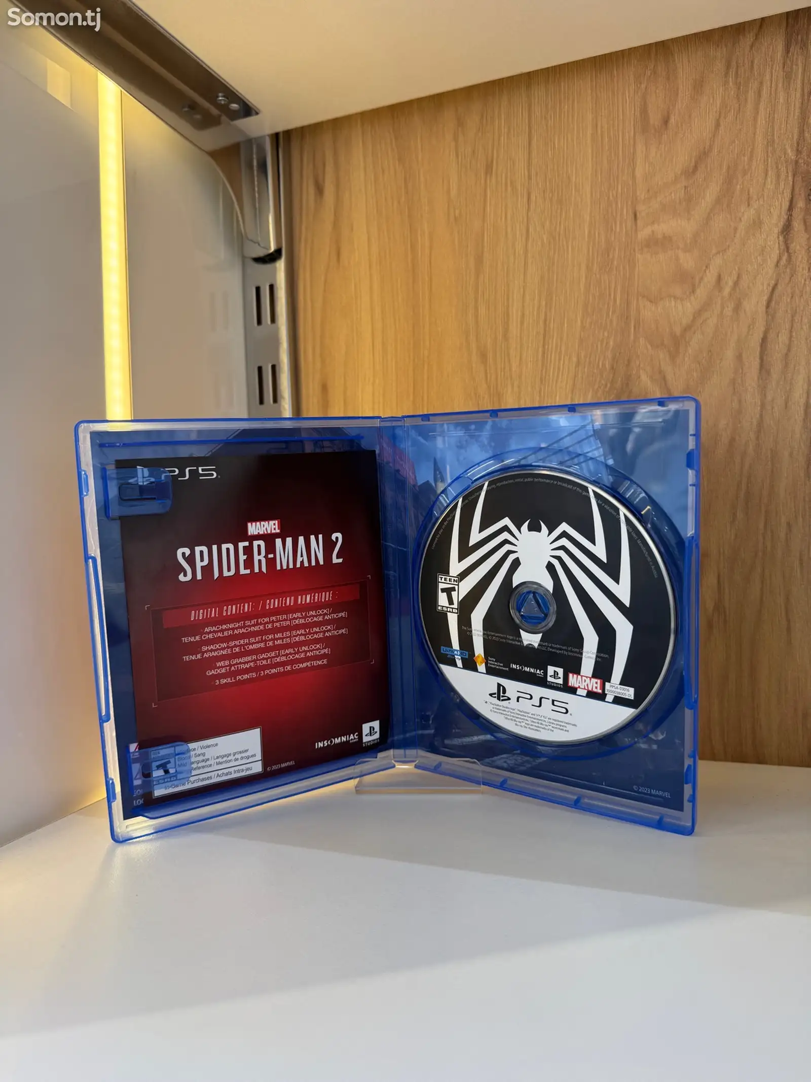 Диск Ps5 CD Spider man 2-1