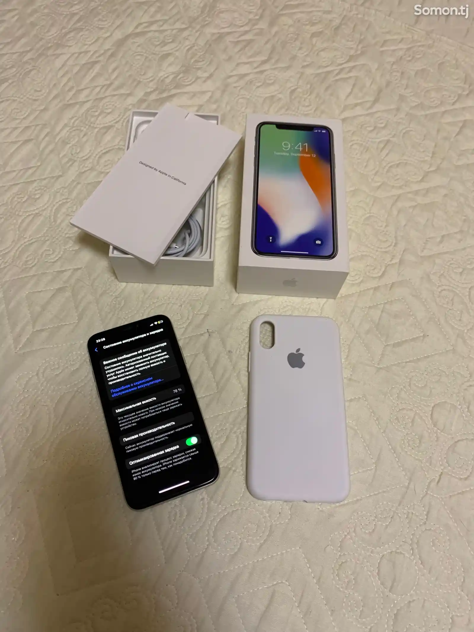 Apple iPhone X, 64 gb, Silver-6