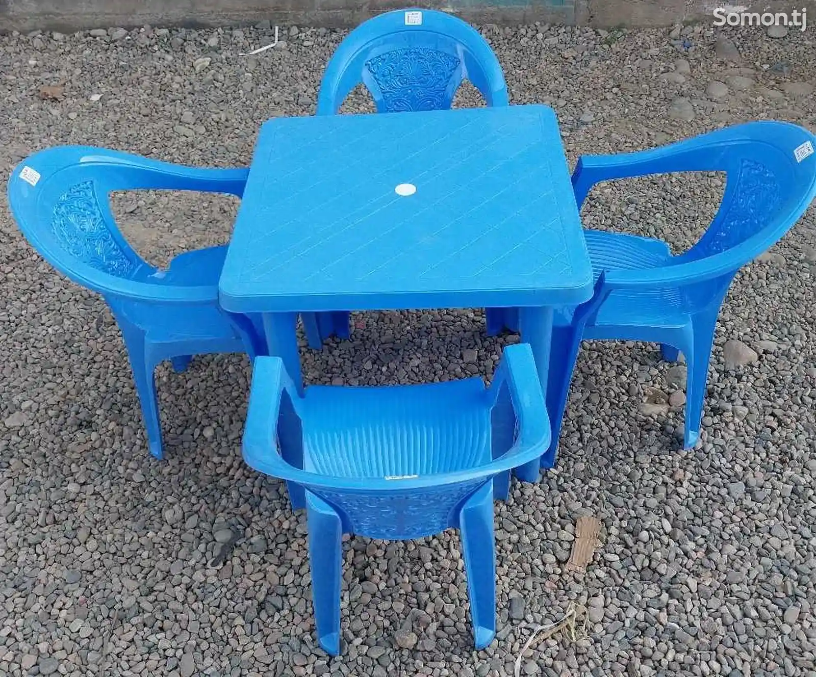 Пластиковые столы и стулья-3