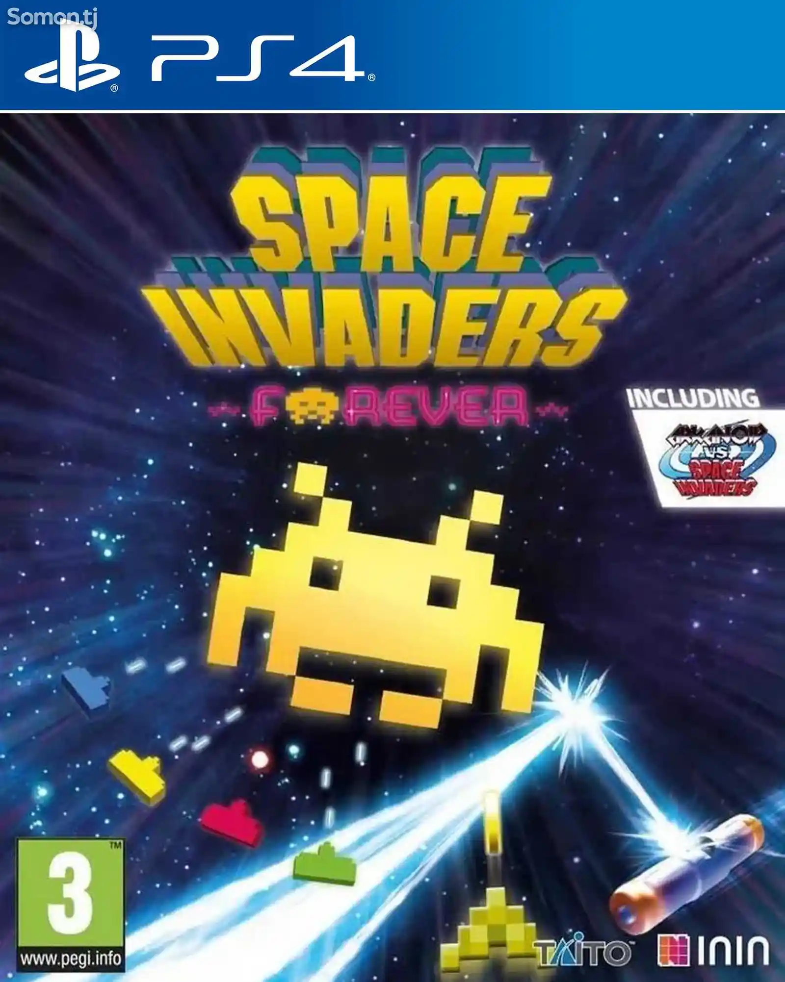 Игра Space invaders forever для PS-4 / 5.05 / 6.72 / 7.02 / 7.55 / 9.00 /-1