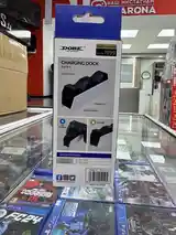 Пойгоҳи пуркунандаи джойстики PlayStation 4 Dobe Charging Dock for PS4-2