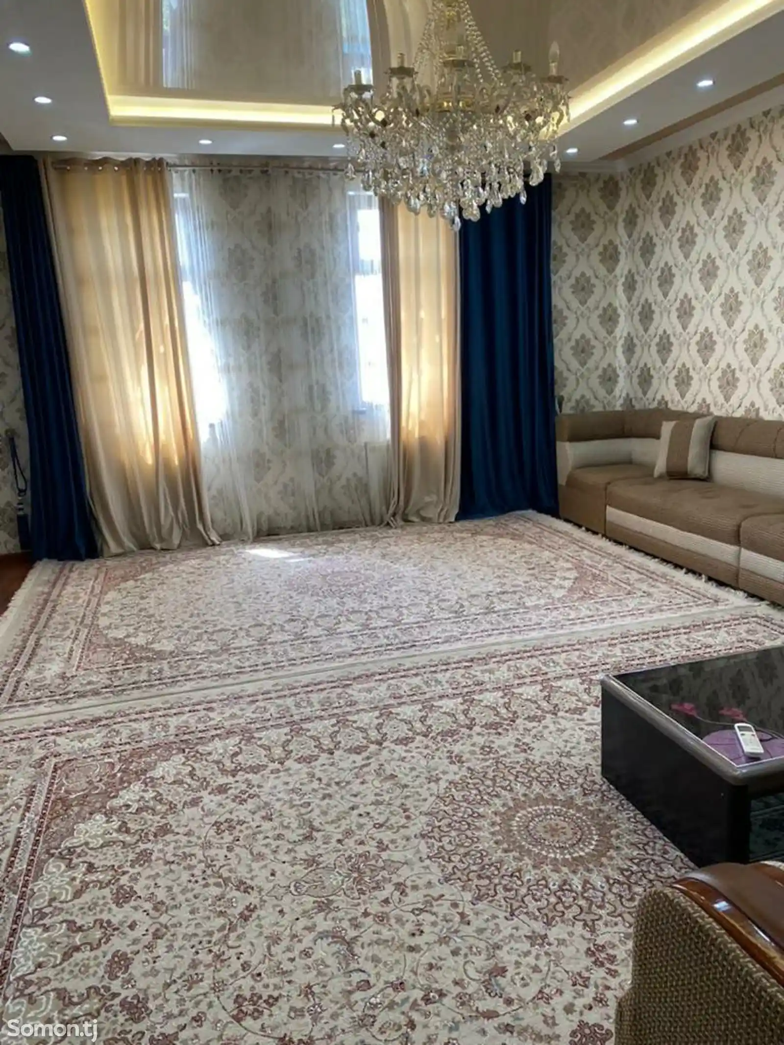 3-комн. квартира, 11 этаж, 110 м², Исмоили Сомони-1