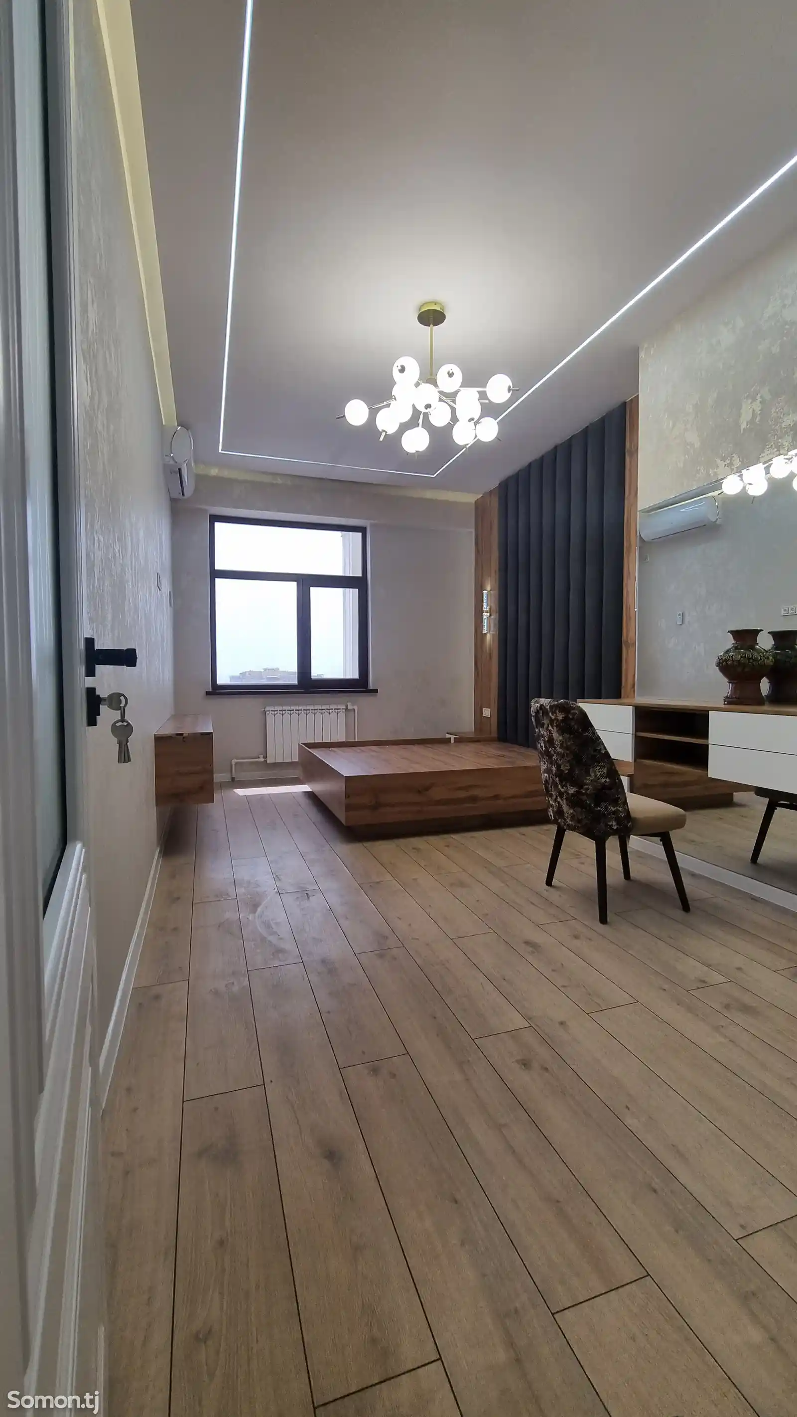 2-комн. квартира, 2 этаж, 57 м², Шохмансур-3