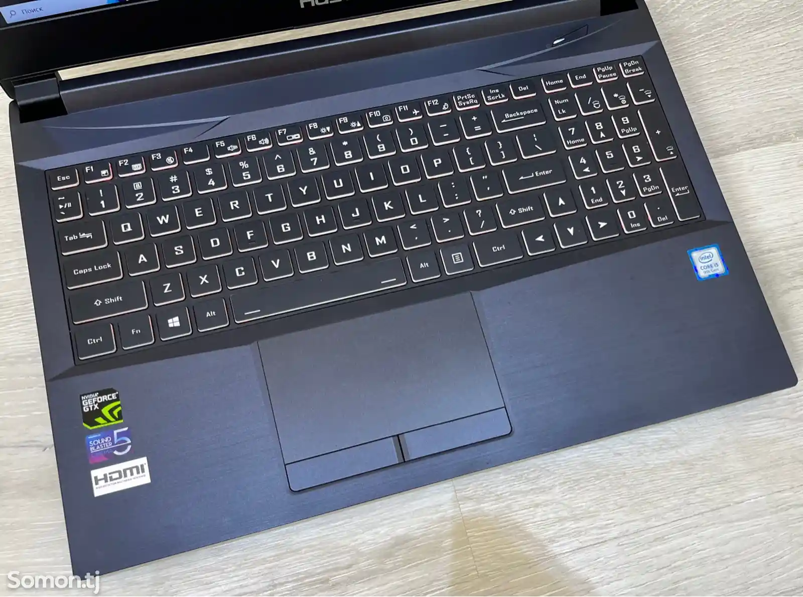 Игровой ноутбук i5 9300, GTX 1660ti, 16RAM, SSD512-4