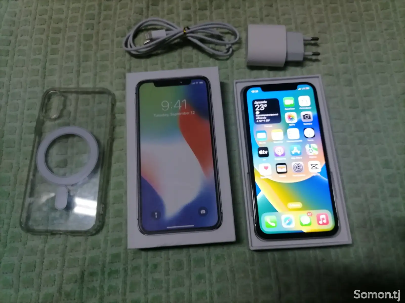 Apple iPhone X, 256 gb, Silver-4