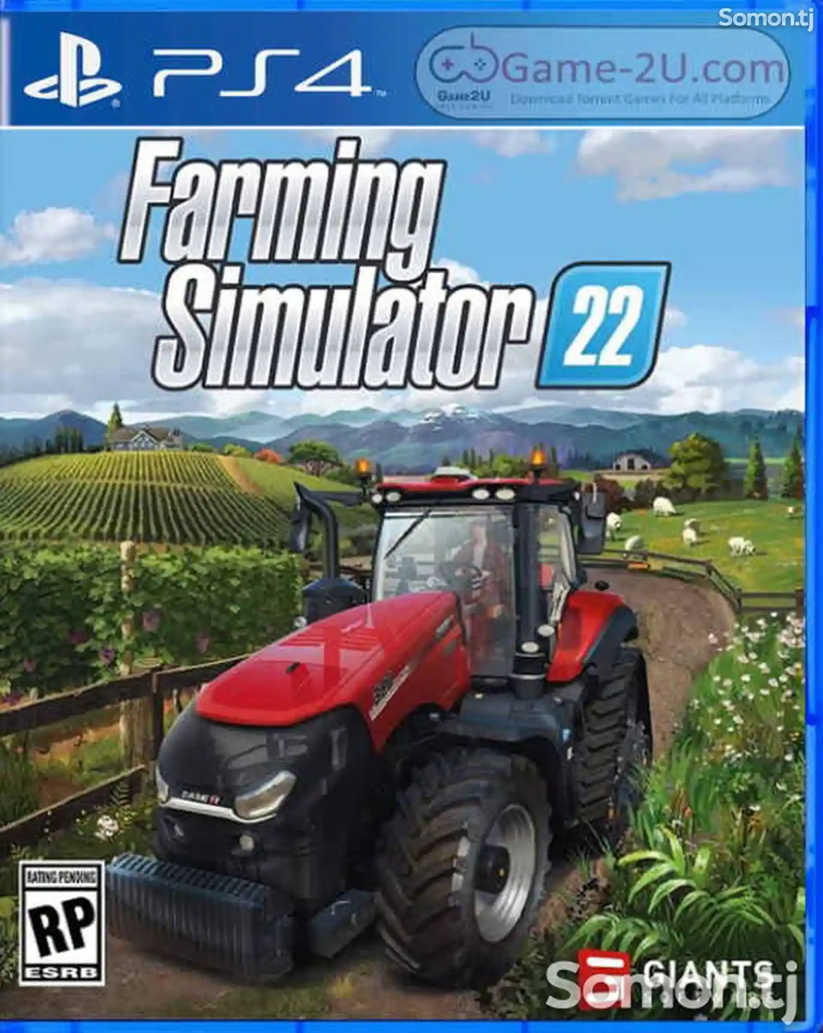 Игра Farming simulator 22 для PS-4 / 5.05 / 6.72 / 7.02 / 7.55 / 9.00 /-1