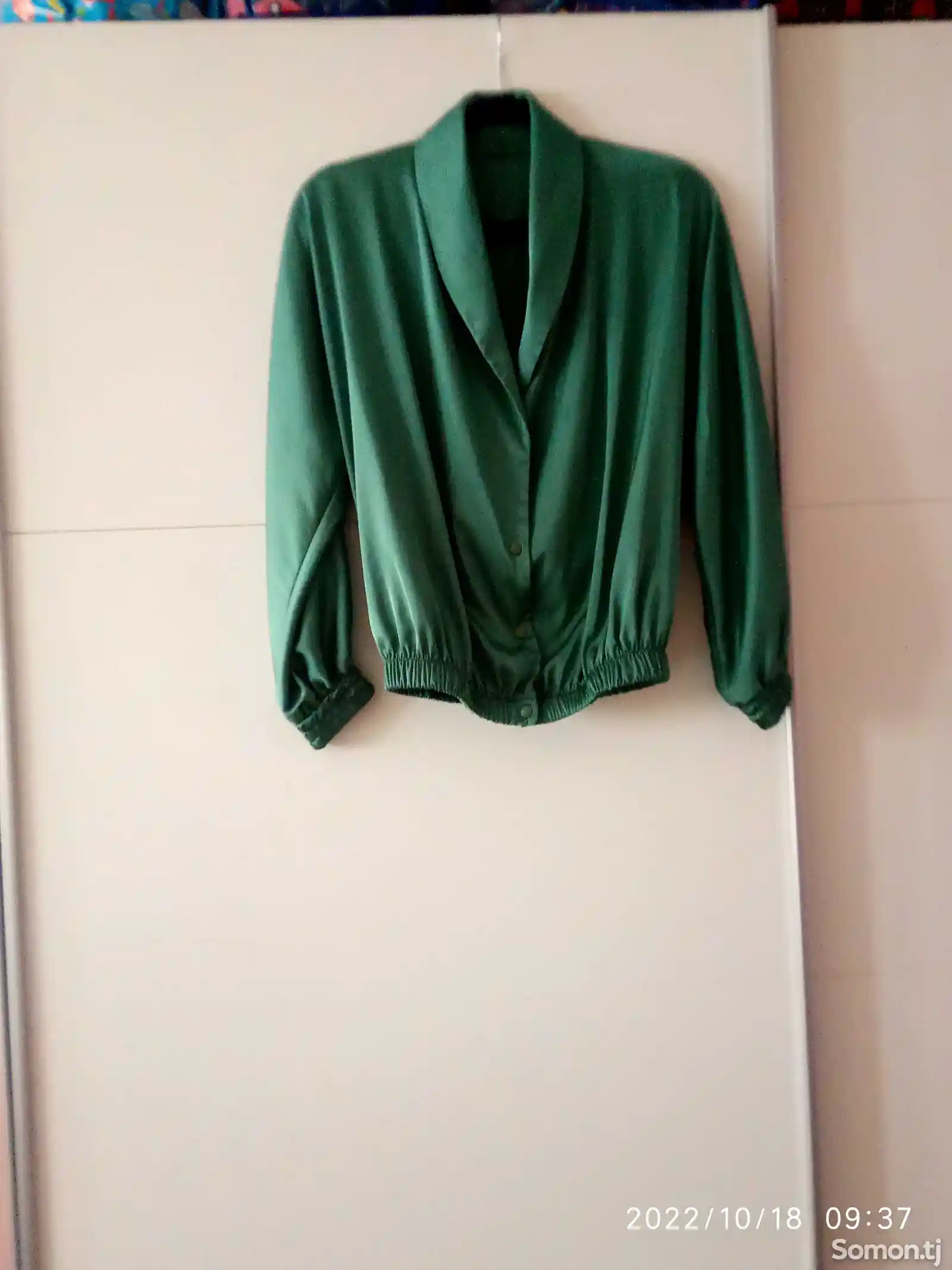 Блузка пиджак жакет шелковый-1