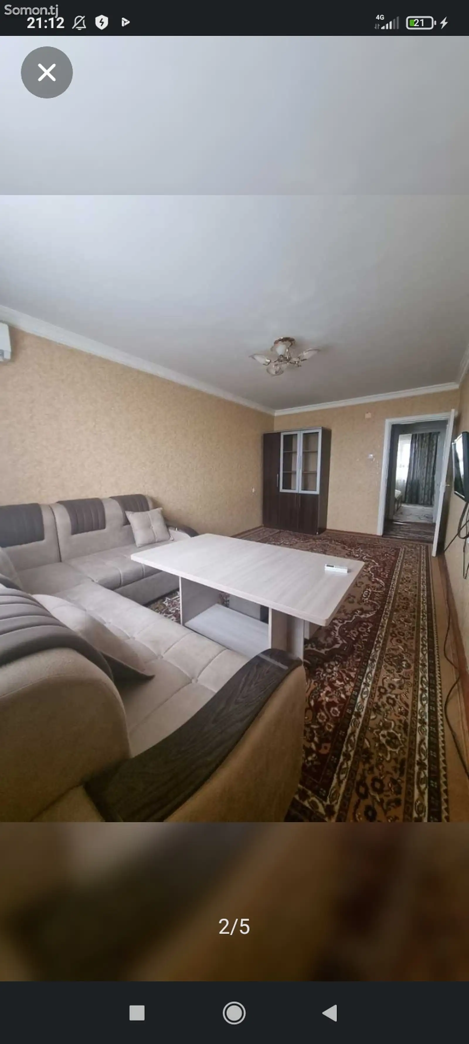 2-комн. квартира, 4 этаж, 60м², 18 мкр-1