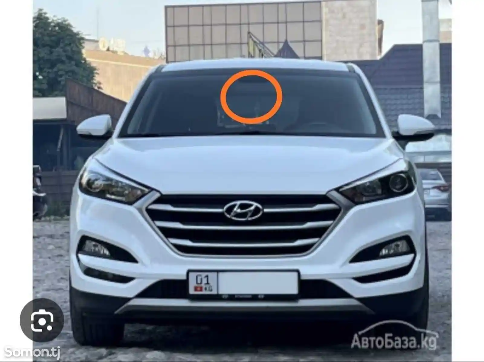 Лабовое стекло на Hyundai Tukson 2018-2