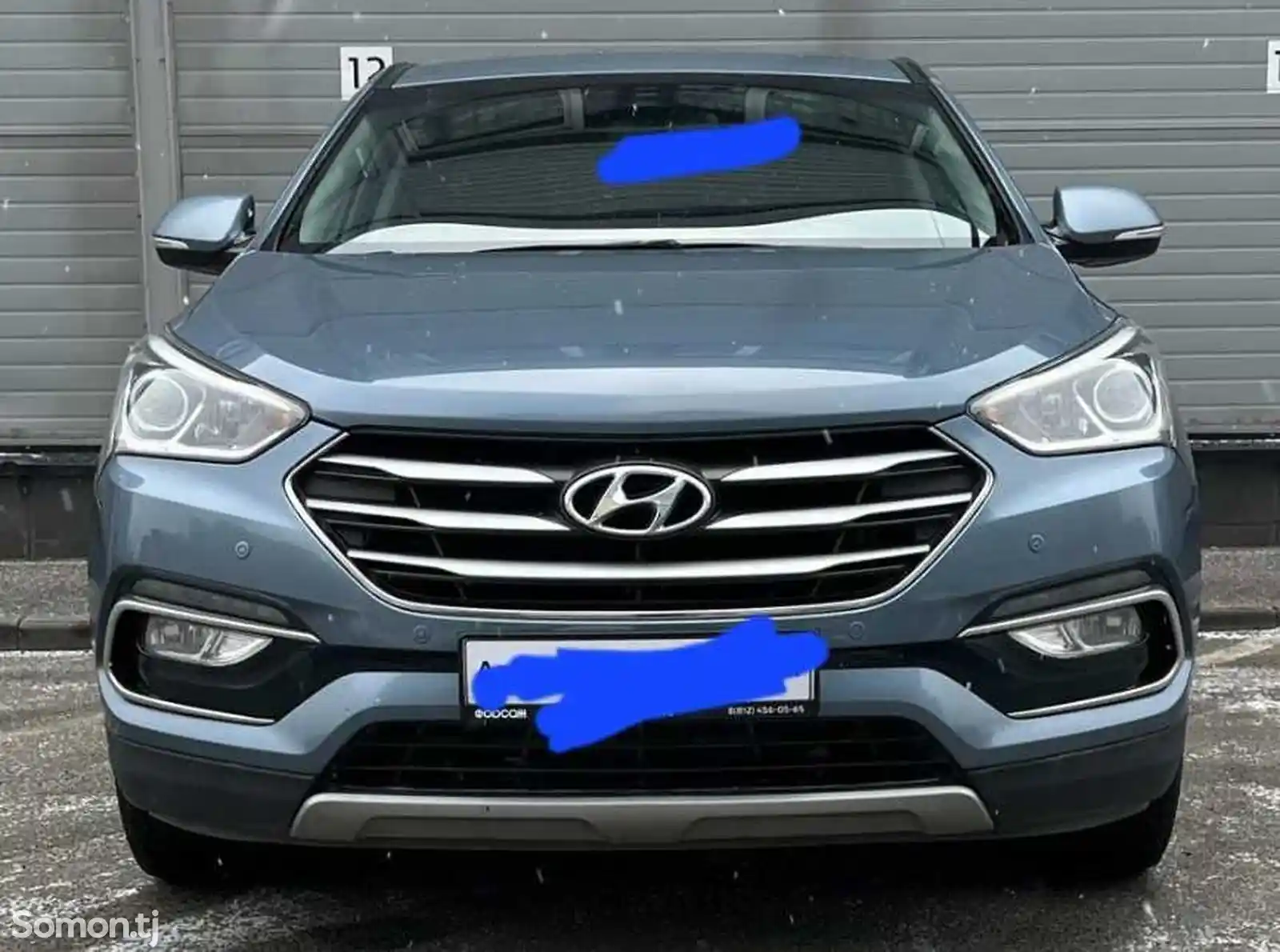 Лобовое стекло от Hyundai Santa Fe 2016-2018